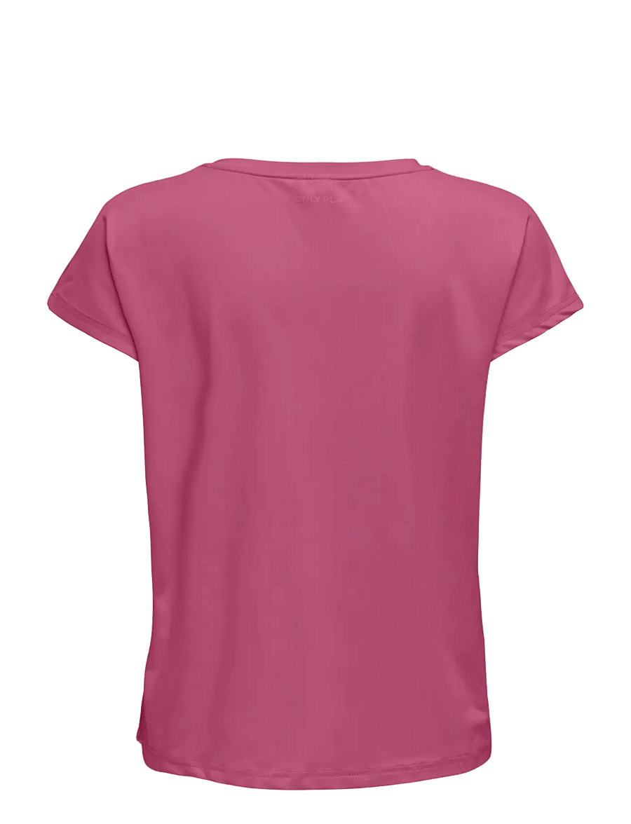 Only Play - ONPAUBREE ON SS BAT LOOSE TEE NOOS - t-shirts - red violet - 1