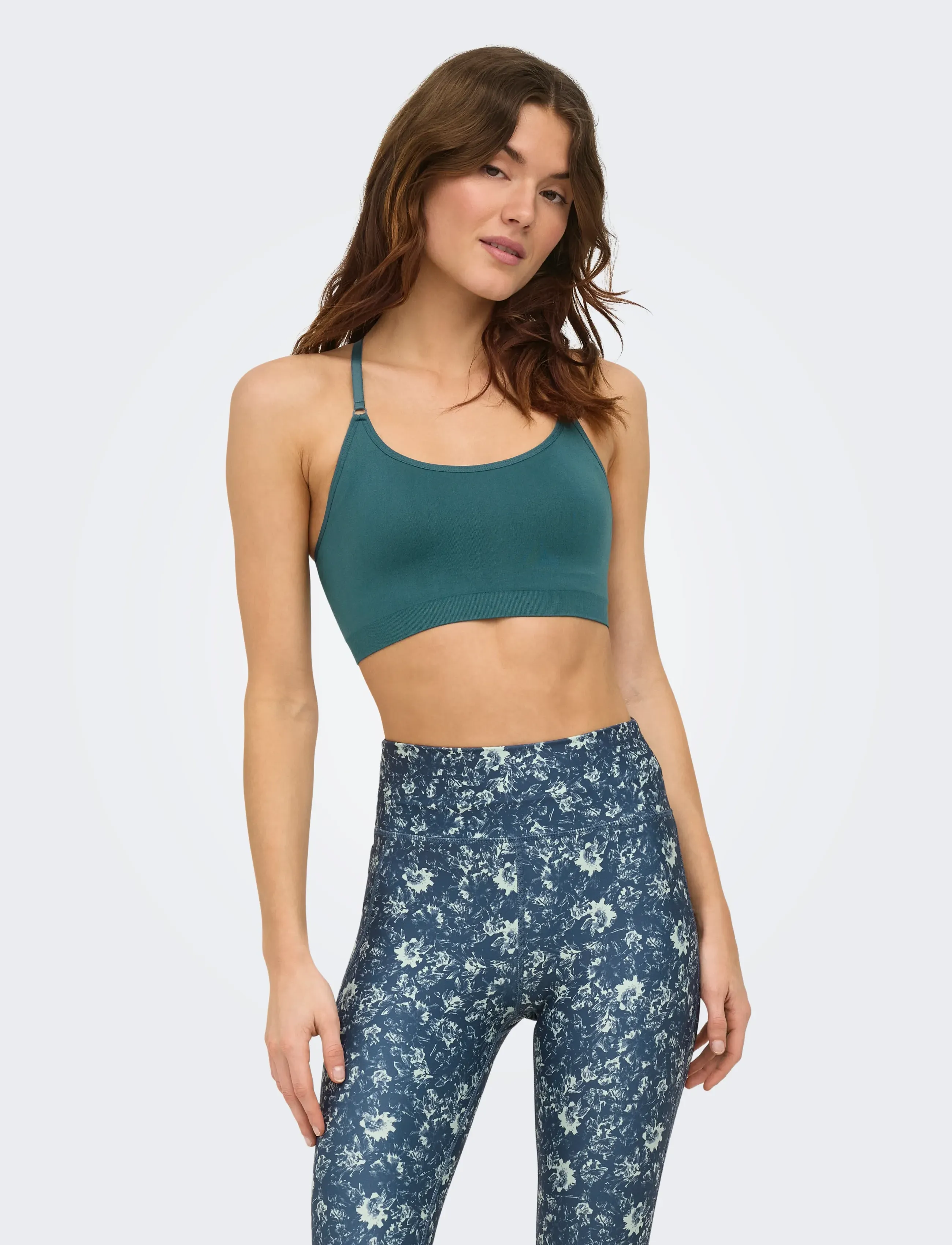 Only Play Onplea-2 Seam Bra Noos, M, Green, Women Sports Clothes > Sports Bras - All, Dame