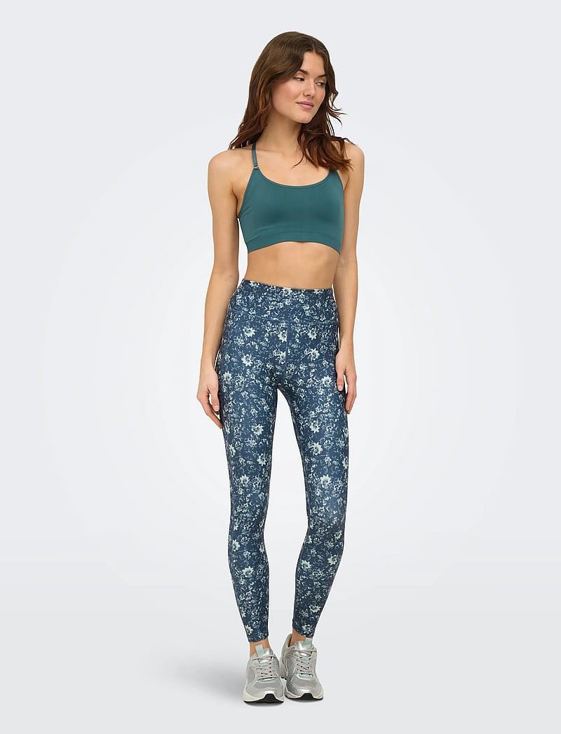 Only Play - ONPLEA-2 SEAM BRA NOOS - sporta krūšturi - mediterranea - 4