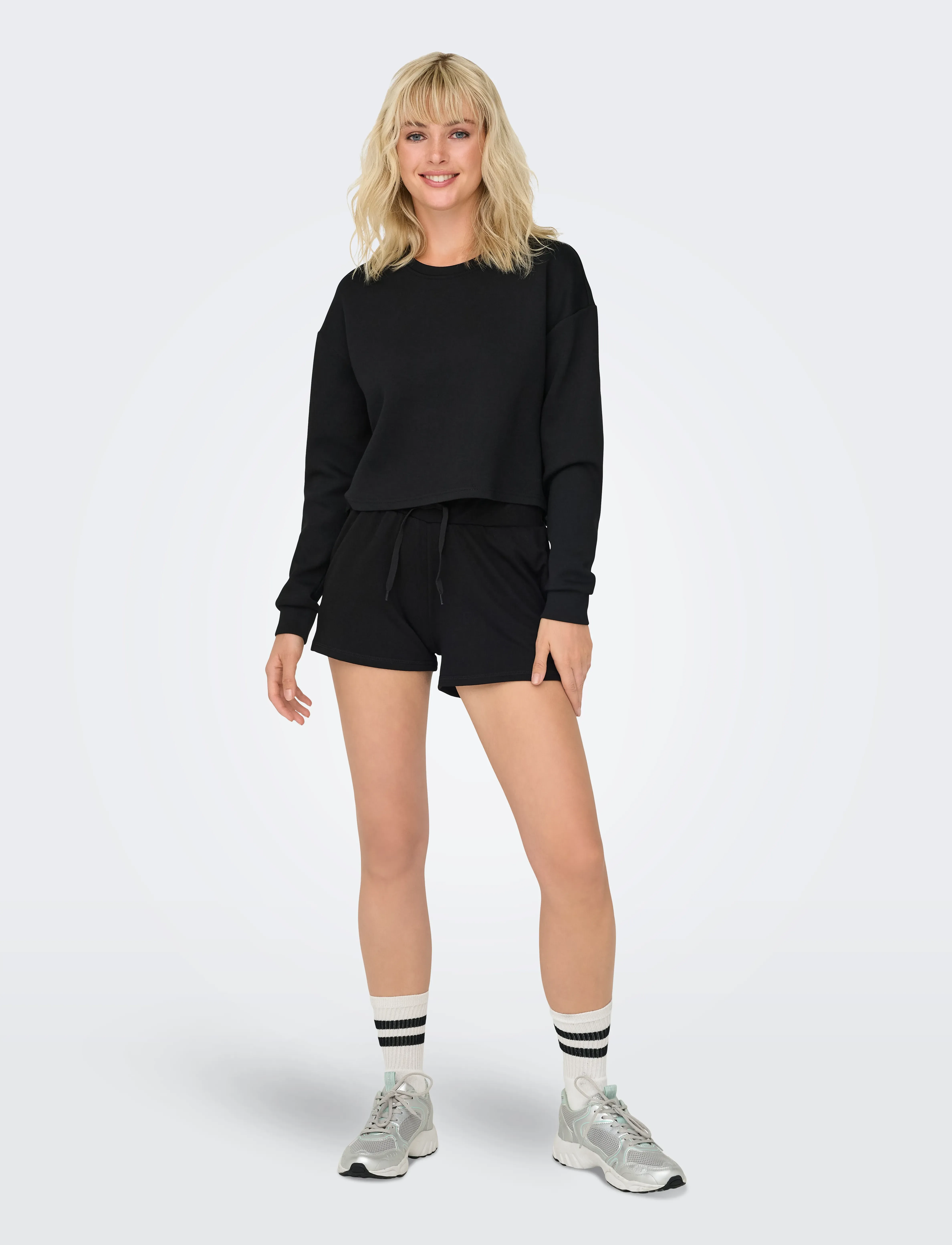 Only Play - ONPAYNA MW SPORTS SWT SHORTS NOOS - træningsshorts - black - 5
