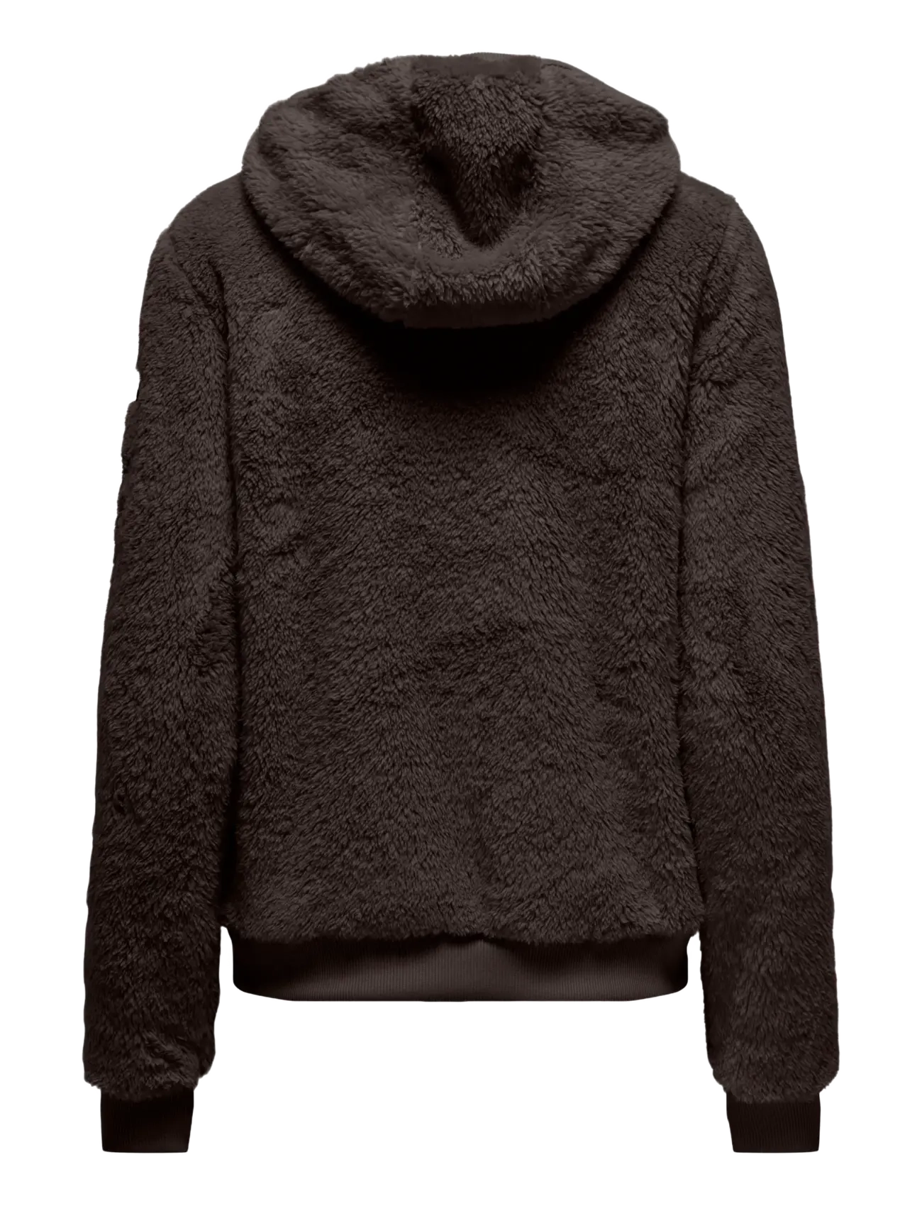 Only Play - ONPFLUFFY HOOD FZ LS JCK NOOS - chocolate torte - 2