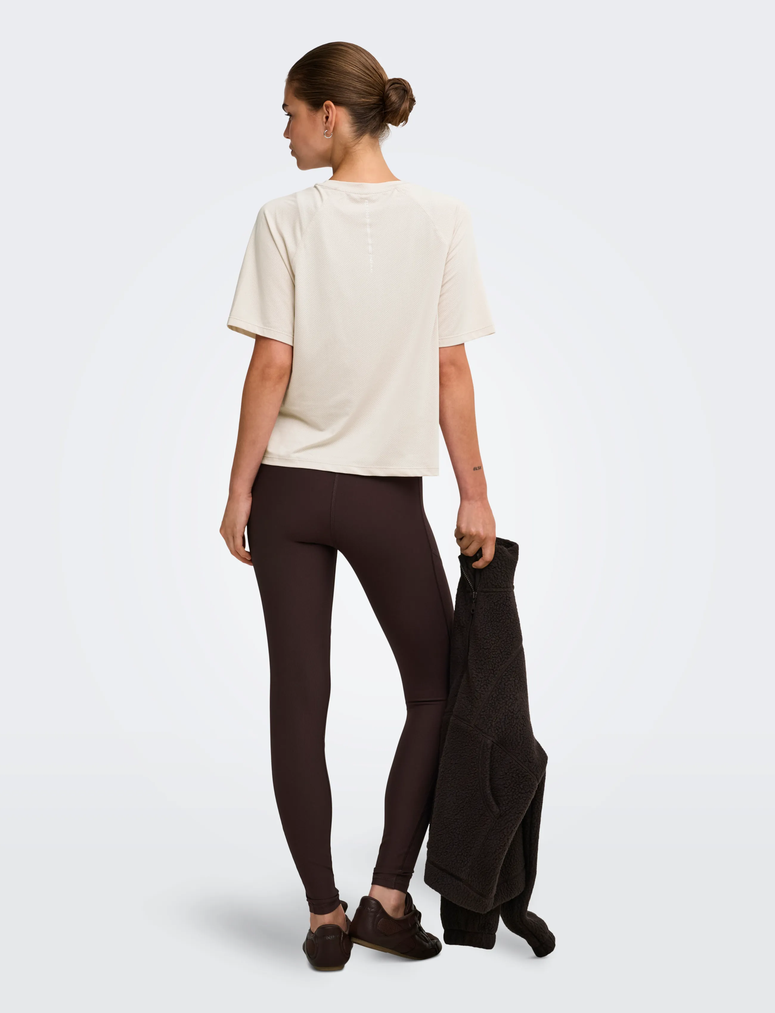 Only Play - ONPJANA-2 HW PCK TIGHTS NOOS - training tights - chocolate torte - 4
