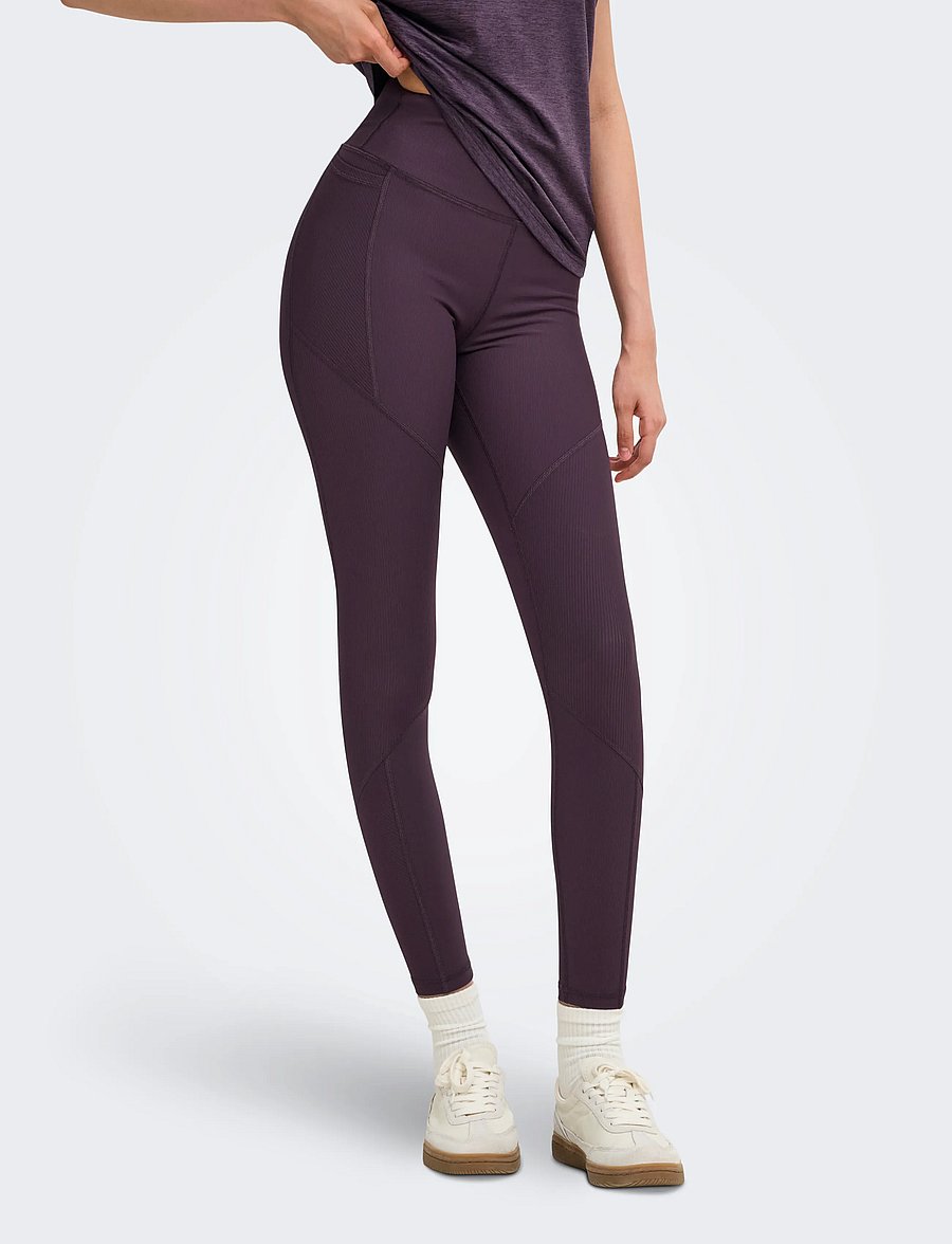 Only Play - ONPJANA-2 HW PCK TIGHTS NOOS - volle länge - plum perfect - 0