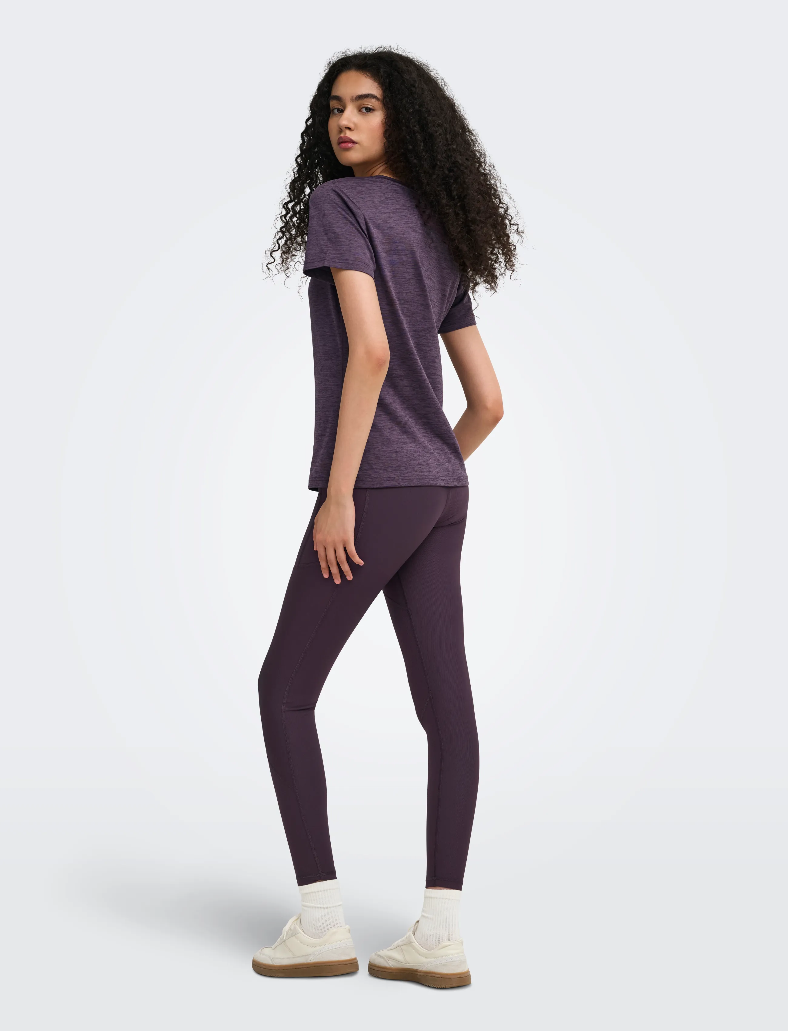 Only Play - ONPJANA-2 HW PCK TIGHTS NOOS - training tights - plum perfect - 4