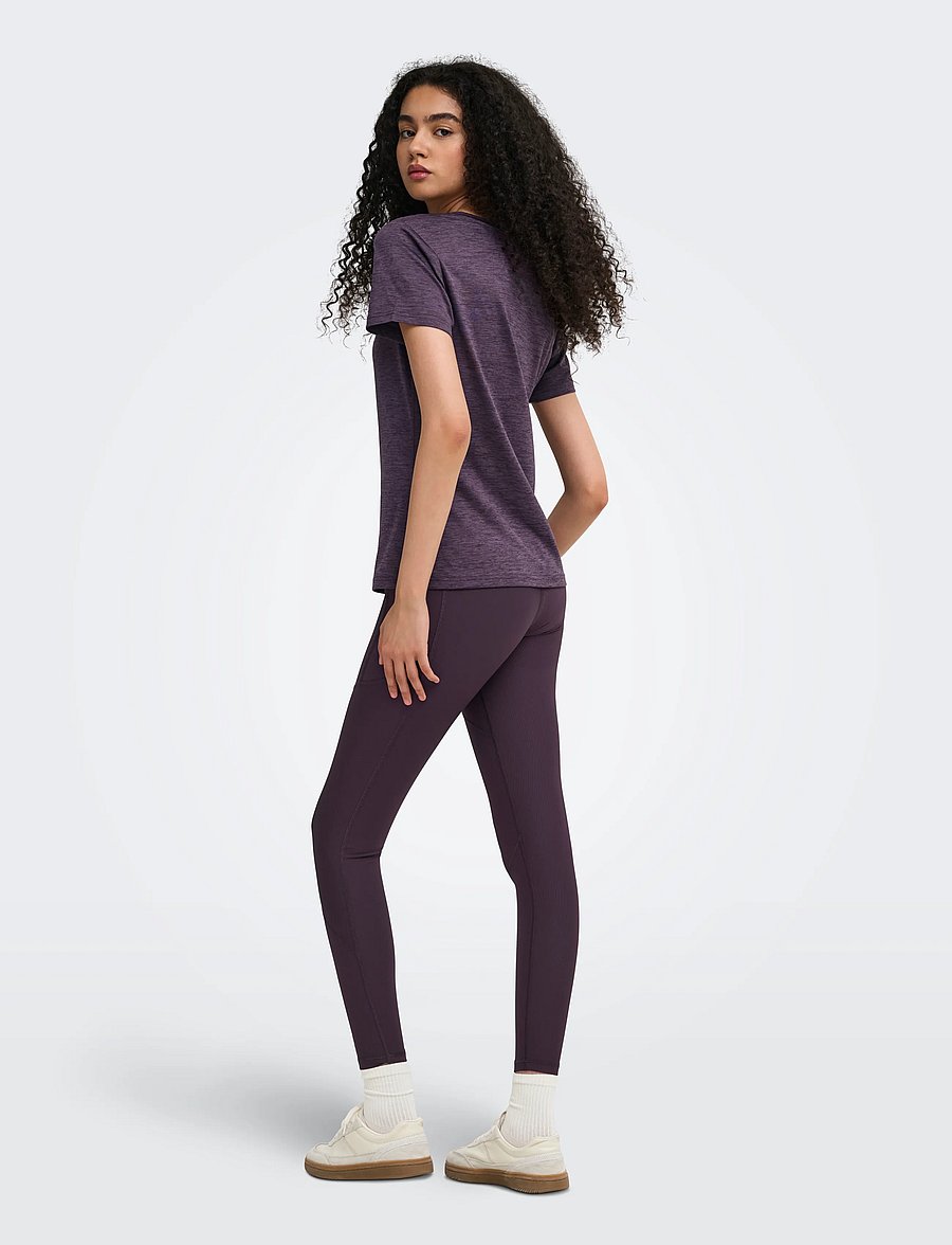 Only Play - ONPJANA-2 HW PCK TIGHTS NOOS - volle länge - plum perfect - 4