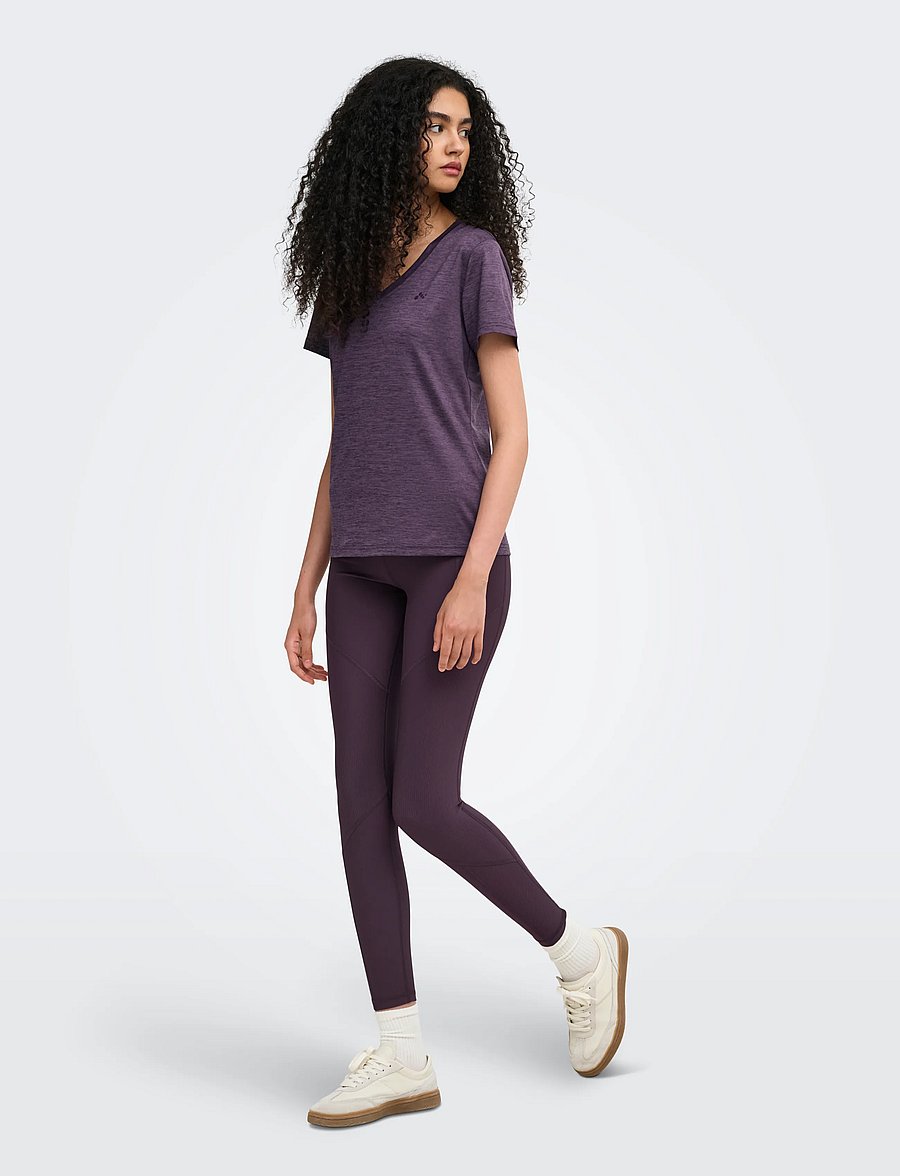 Only Play - ONPJANA-2 HW PCK TIGHTS NOOS - volle länge - plum perfect - 5