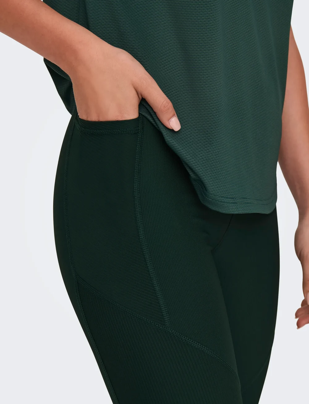 Only Play - ONPJANA-2 HW PCK TIGHTS NOOS - Õmblusteta retuusid - scarab - 5