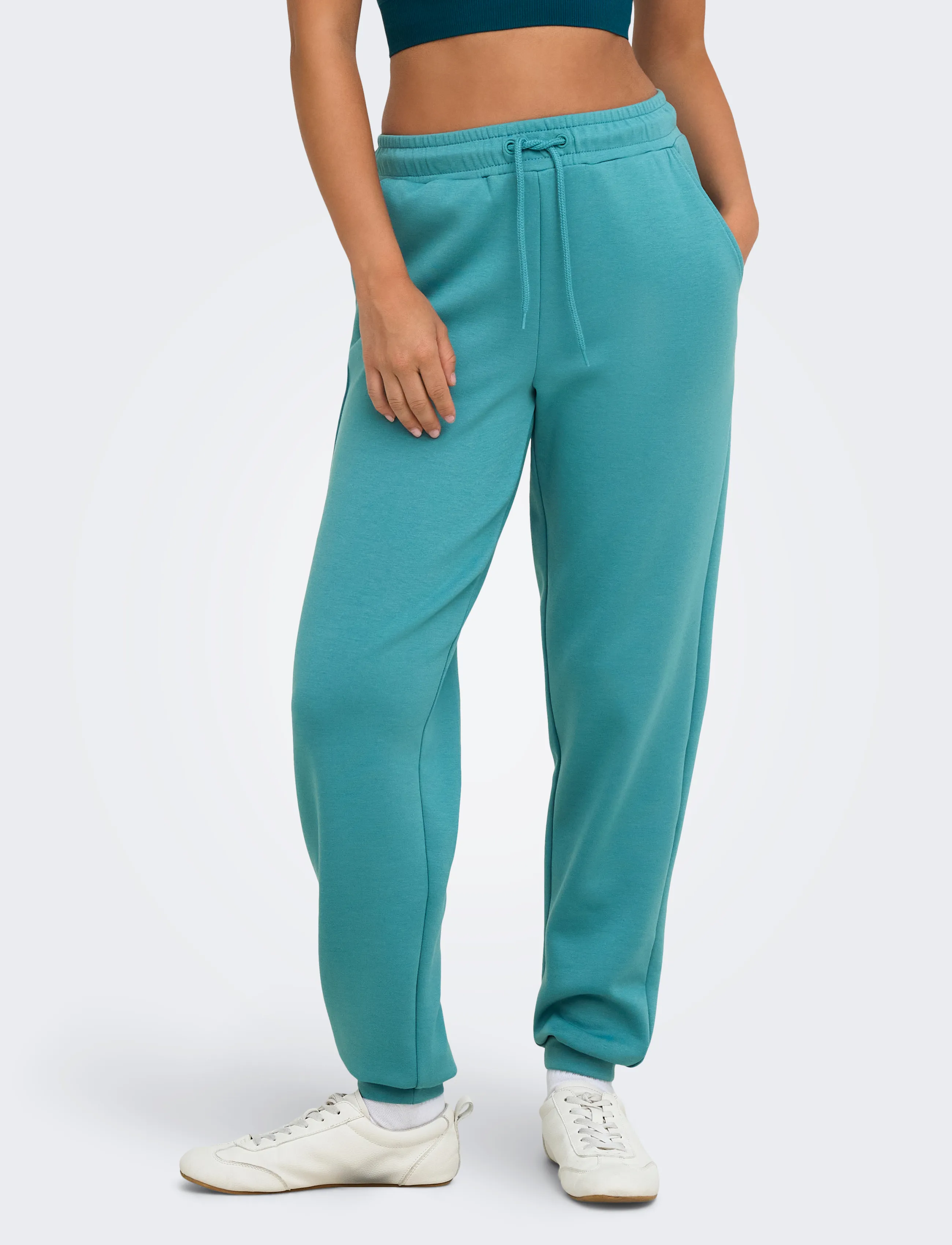 Only Play Onplounge Hw Reg Swt Pnt Noos, XS, Trousers, Blau - Joggers, Frauen