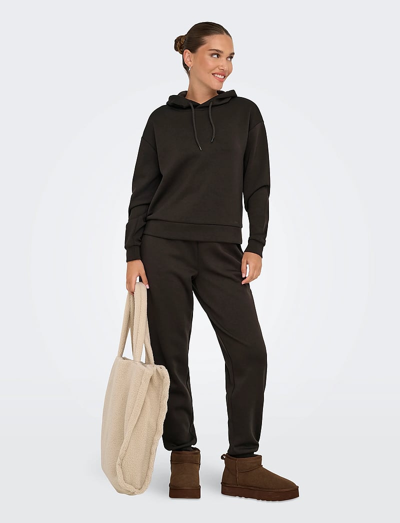 Only Play - ONPLOUNGE HW REG SWT PNT NOOS - trainingshosen - chocolate torte - 0