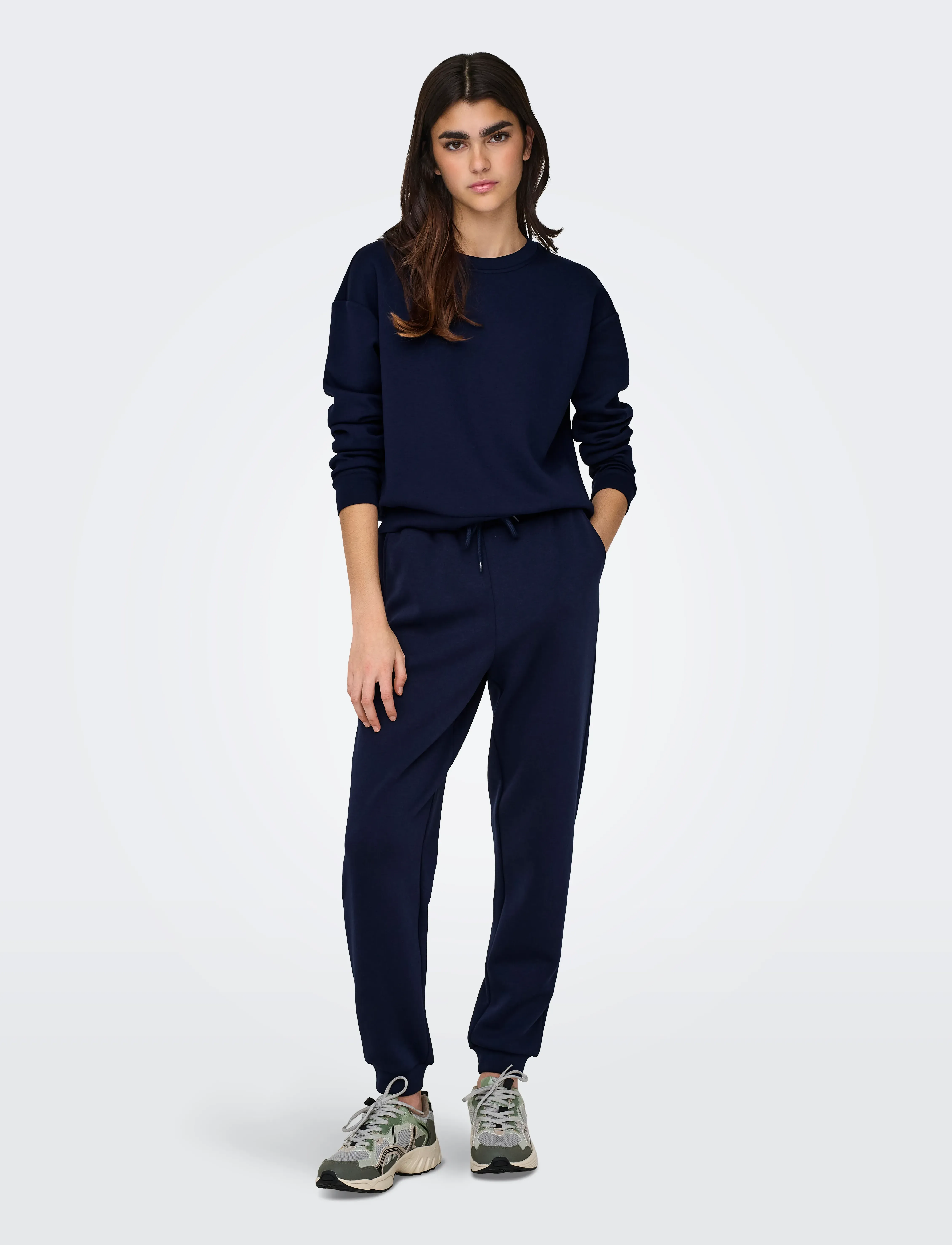 Only Play - ONPLOUNGE HW REG SWT PNT NOOS - Æfingabuxur - maritime blue - 5
