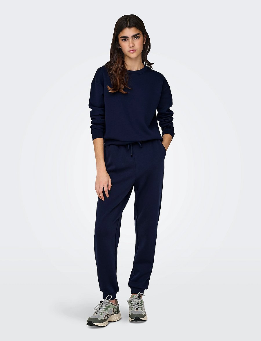 Only Play - ONPLOUNGE HW REG SWT PNT NOOS - Æfingabuxur - maritime blue - 5
