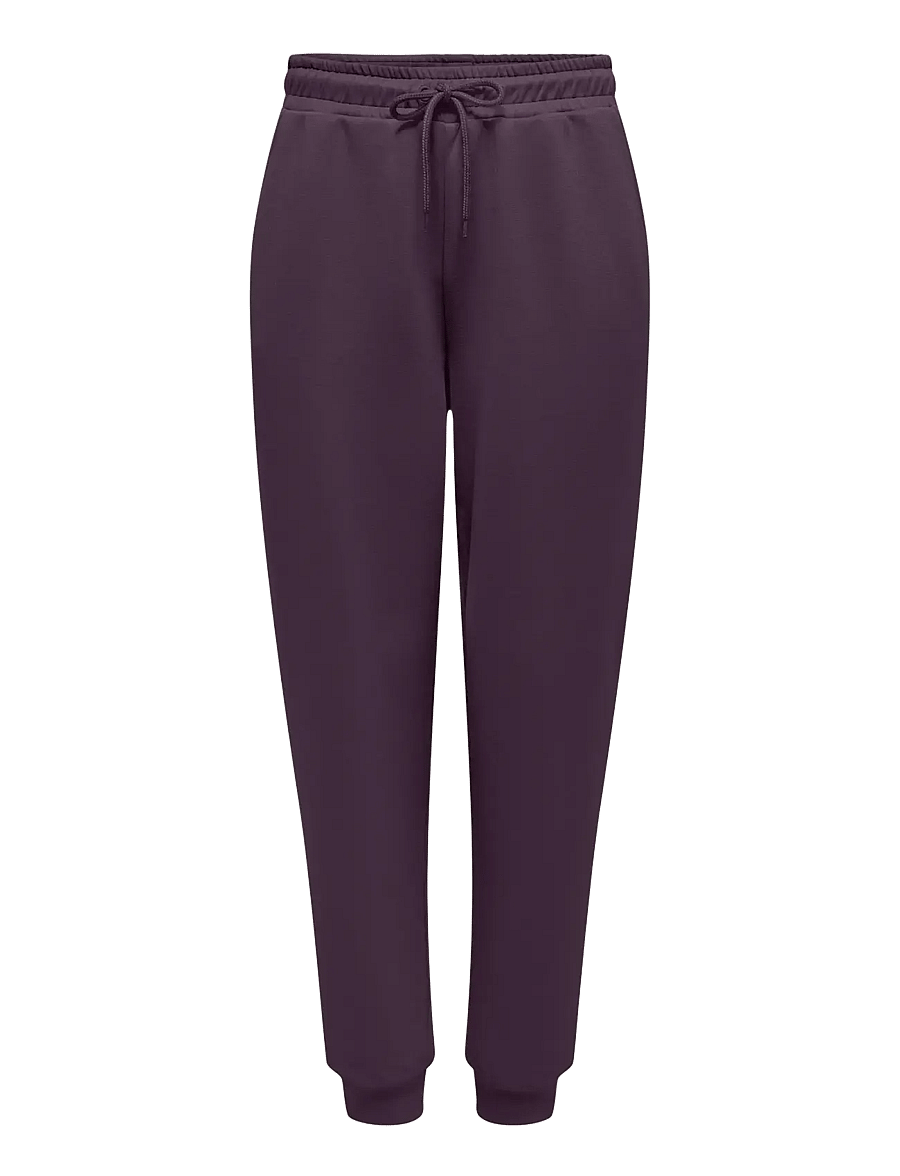 Only Play - ONPLOUNGE HW REG SWT PNT NOOS - trainingshosen - plum perfect - 1