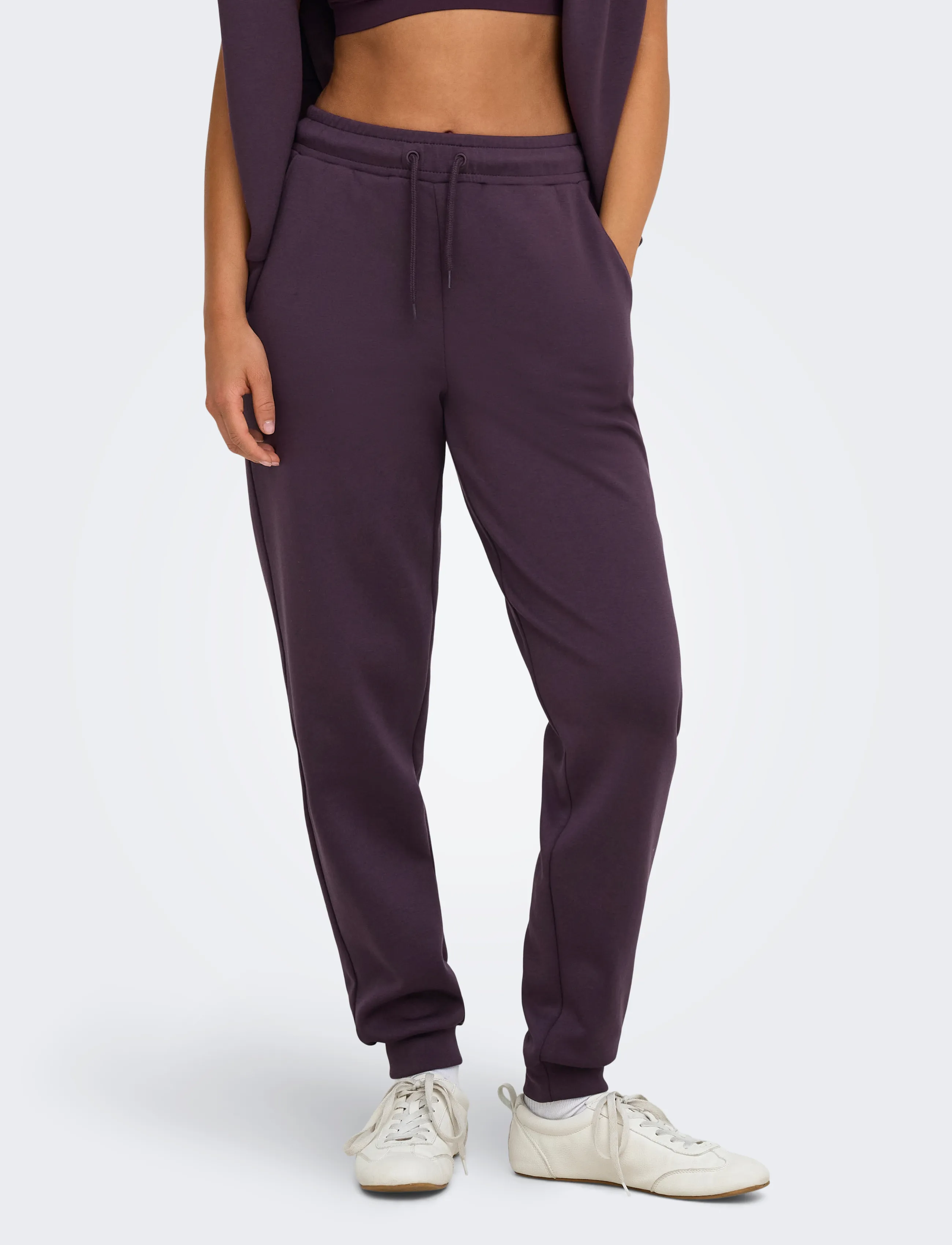 Only Play Onplounge Hw Reg Swt Pnt Noos, XL, Trousers, Lila - Joggers, Frauen