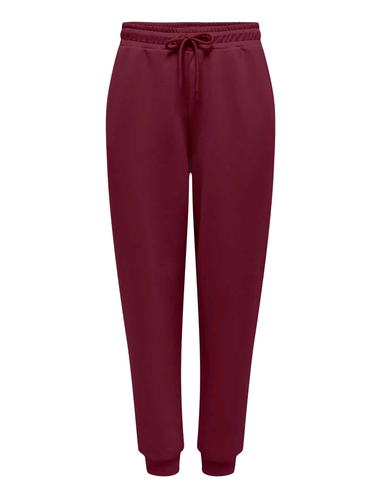 Only Play ONPLOUNGE HW REG SWT PNT NOOS - Dressipüksid - RHODODENDRON / burgundy