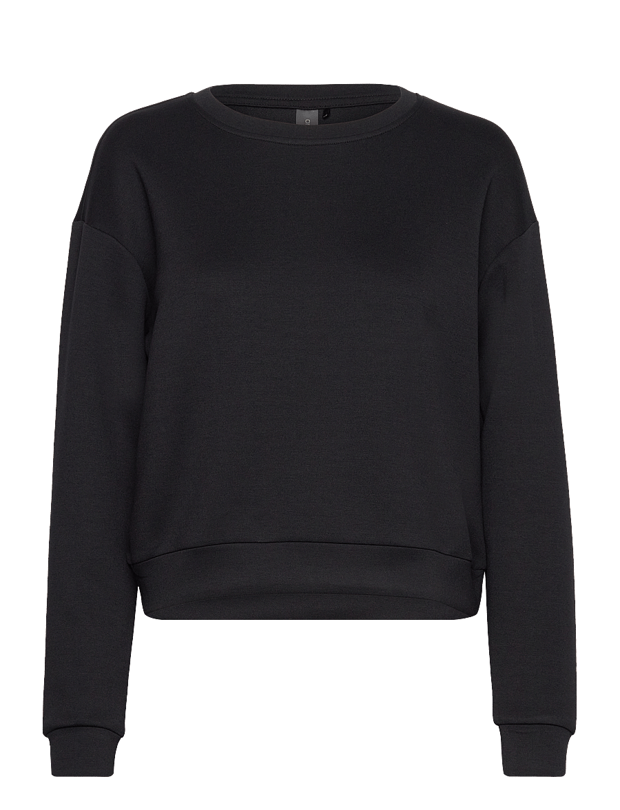 Only Play - ONPLOUNGE LIFE ON LS SWT NOOS - sweats et sweats à capuche - black - 1