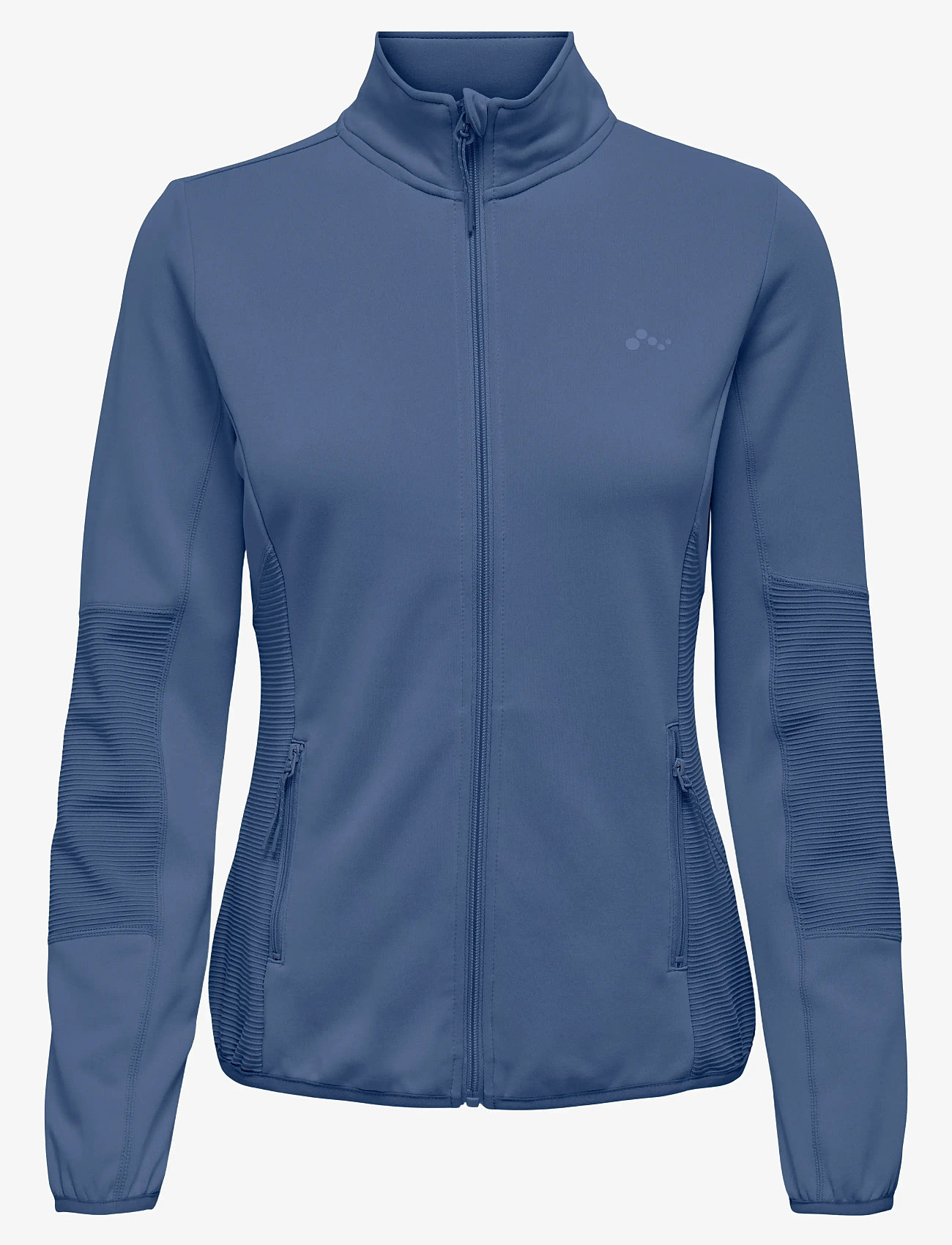 Only Play - ONPJETTA HN FZ LS FLEECE JCK NOOS - overdele - coastal fjord - 1