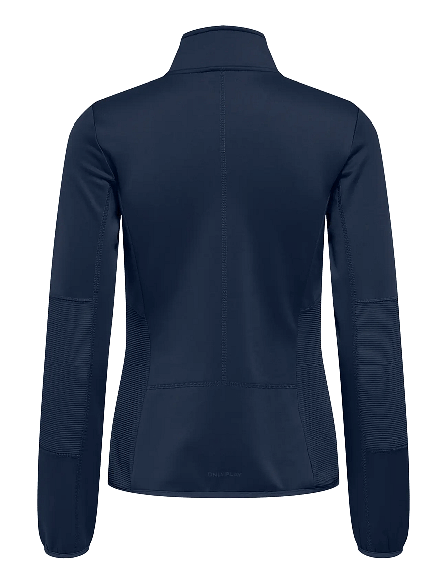 Only Play - ONPJETTA HN FZ LS FLEECE JCK NOOS - overdele - dress blues - 1