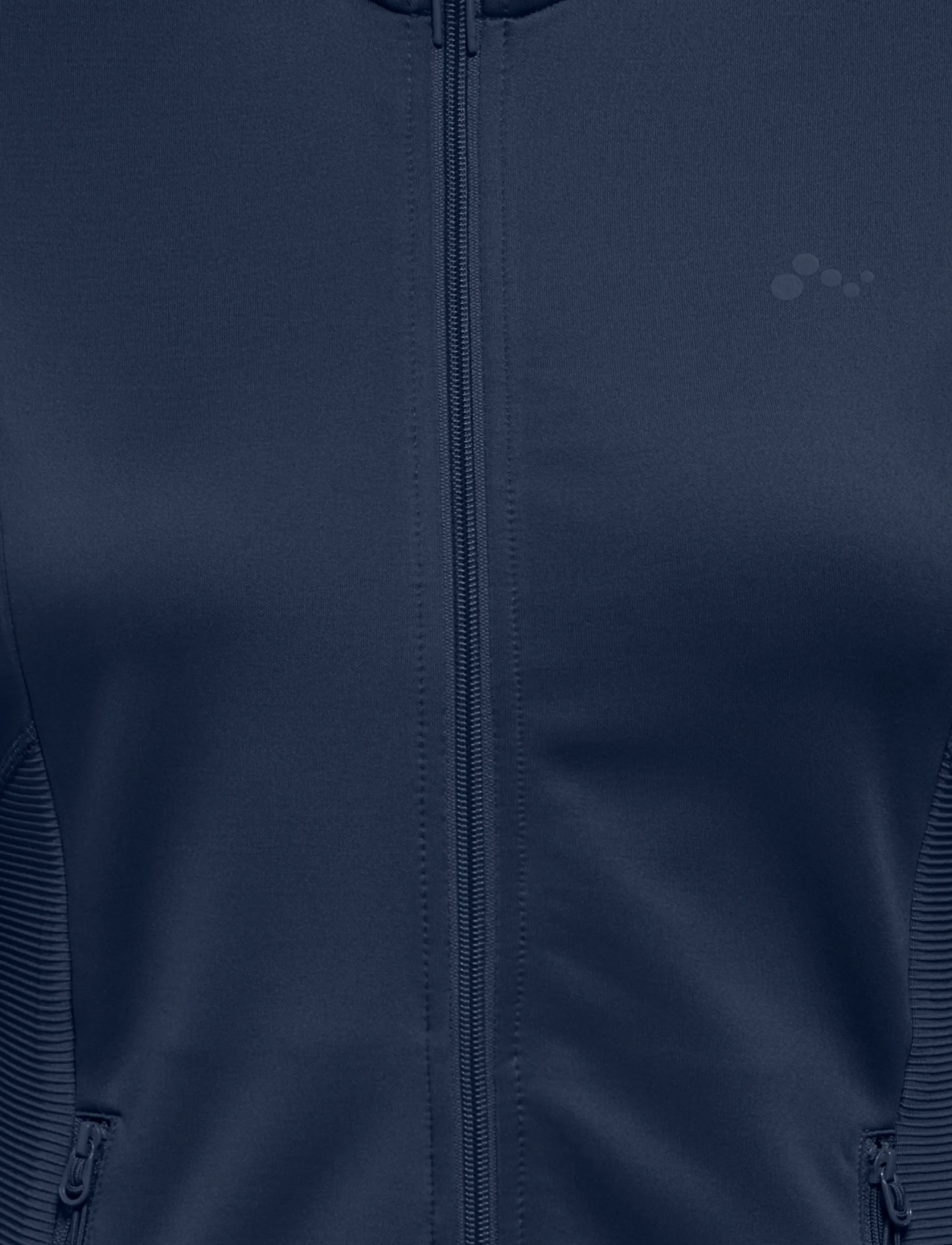 Only Play - ONPJETTA HN FZ LS FLEECE JCK NOOS - overdele - dress blues - 2