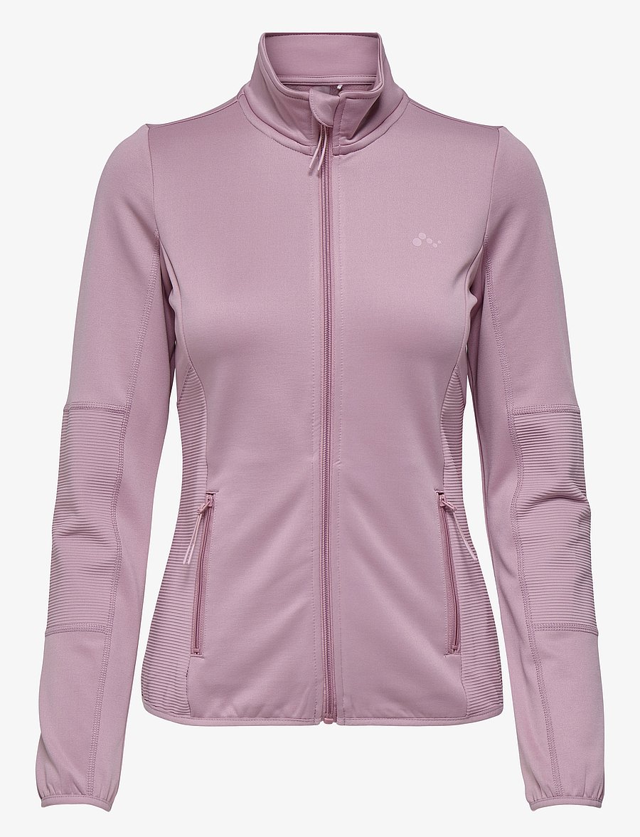 Only Play - ONPJETTA HN FZ LS FLEECE JCK NOOS - overdele - lilas - 1