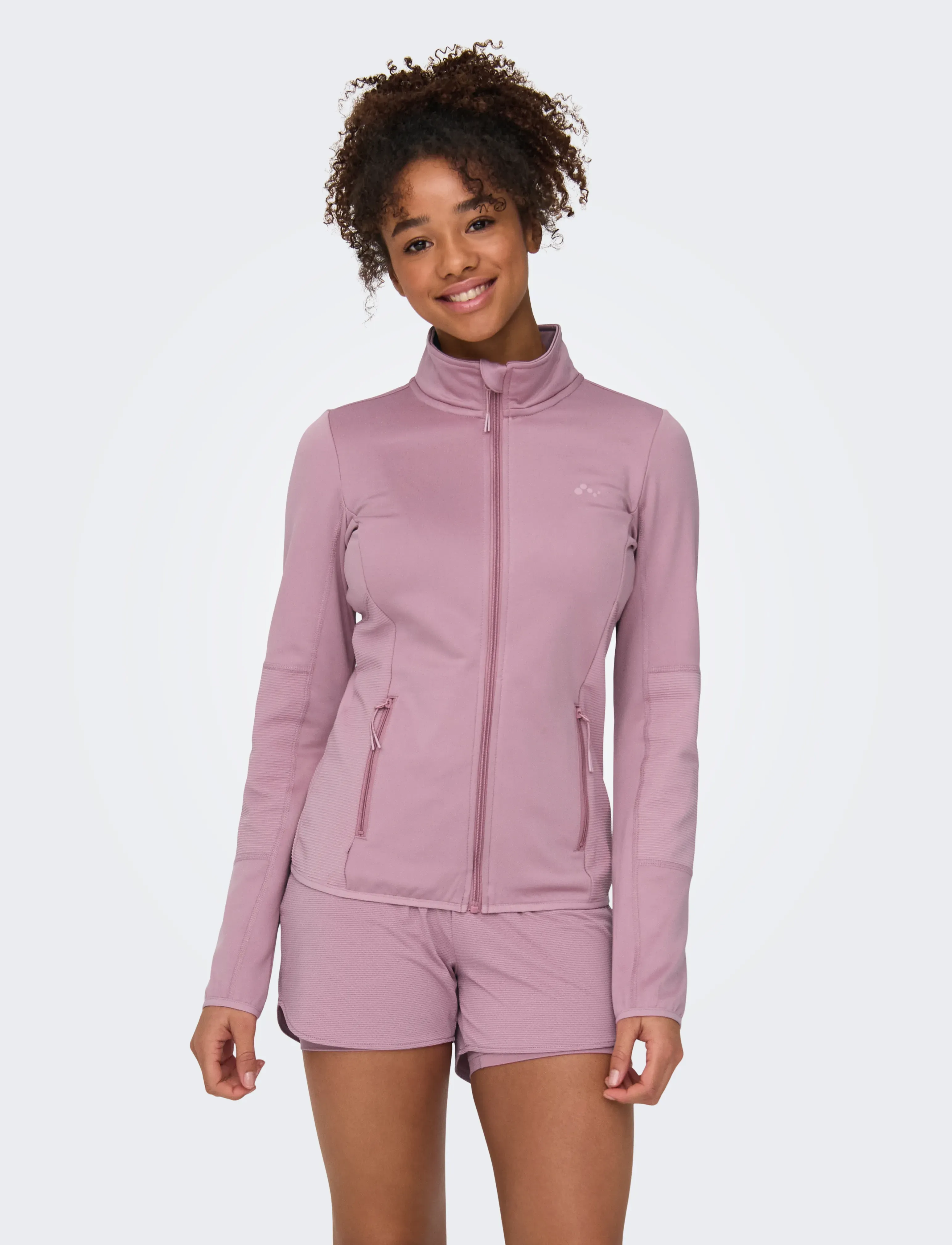 Only Play Onpjetta Hn Fz Ls Fleece Jck Noos, XS, Purple, Sweatshirts & Hættetrøjer > Fleeces & Midlayers, Dame