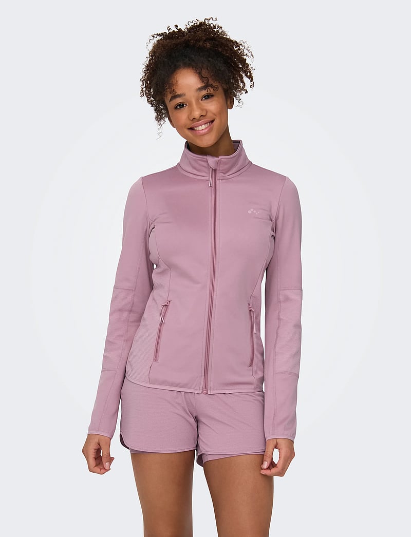 Only Play - ONPJETTA HN FZ LS FLEECE JCK NOOS - fleece og mellemlag - lilas - 0