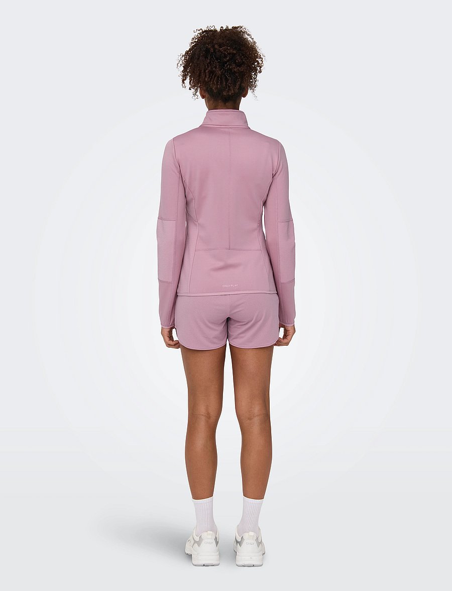 Only Play - ONPJETTA HN FZ LS FLEECE JCK NOOS - overdele - lilas - 3