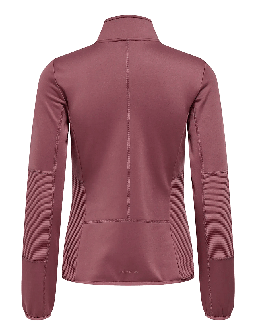 Only Play - ONPJETTA HN FZ LS FLEECE JCK NOOS - overdele - rose brown - 1