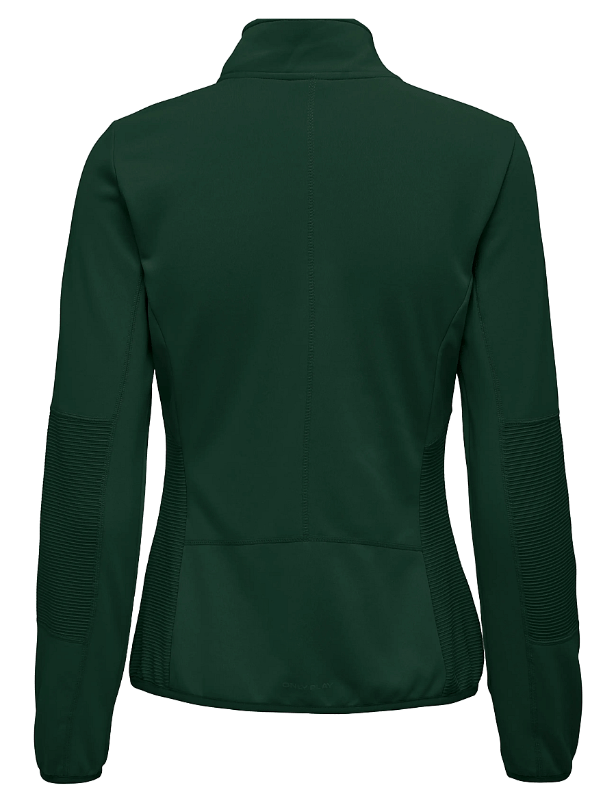 Only Play - ONPJETTA HN FZ LS FLEECE JCK NOOS - overdele - scarab - 2