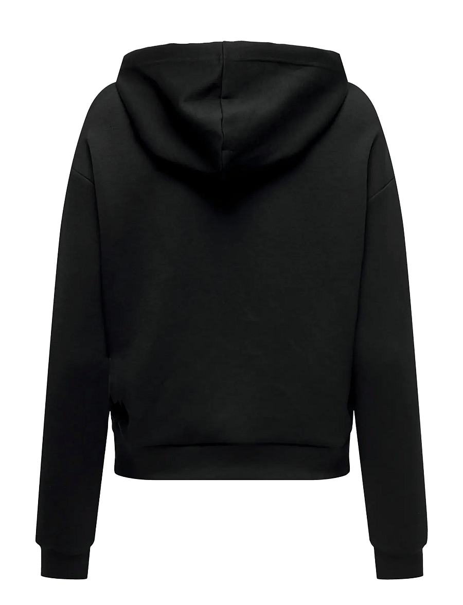 Only Play - ONPLOUNGE HOOD LS SWT NOOS - sweatshirts - black - 2