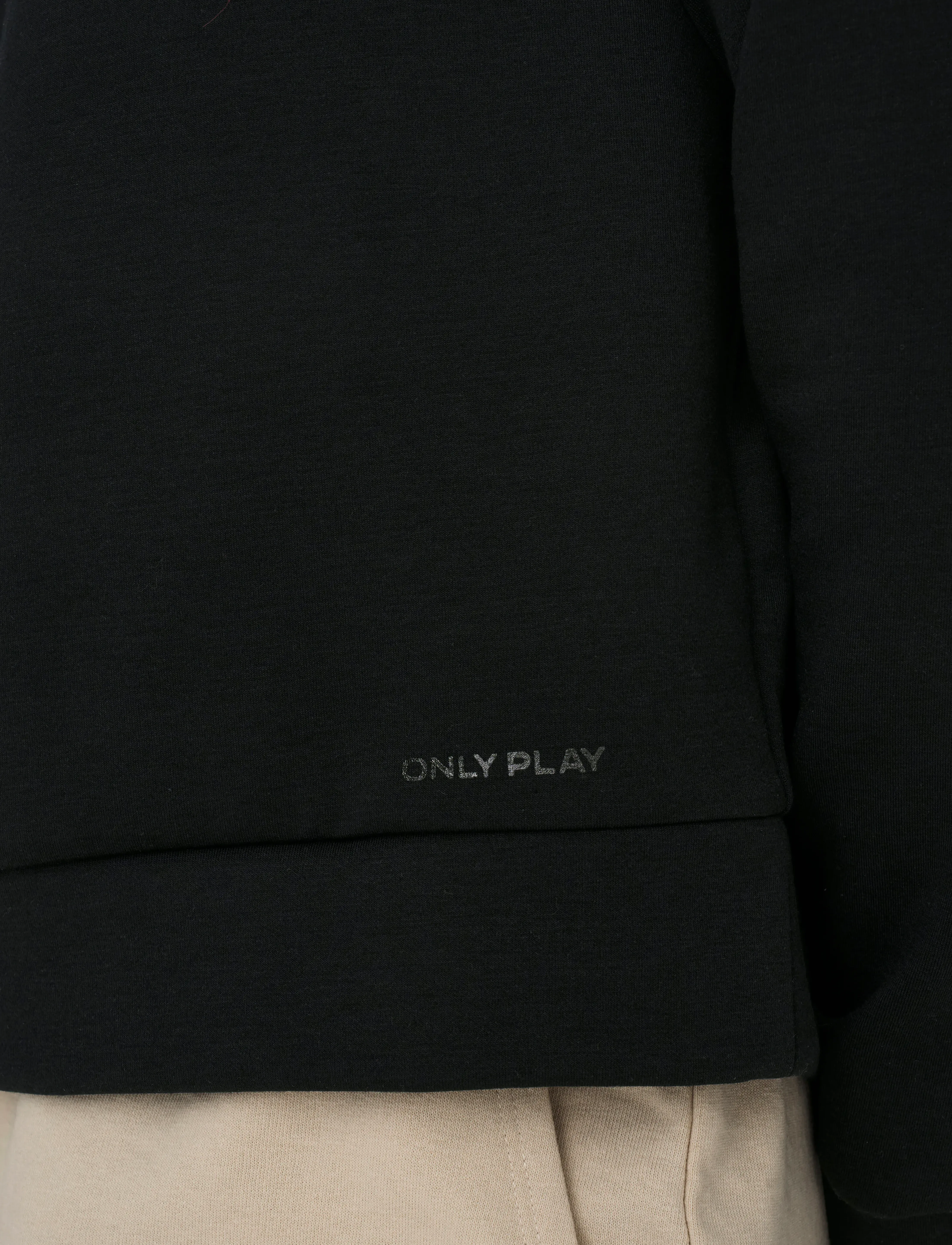 Only Play - ONPLOUNGE HOOD LS SWT NOOS - tops - black - 4