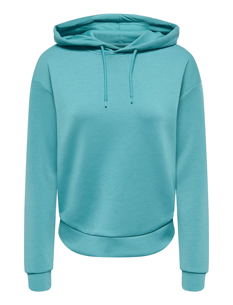 Only Play - ONPLOUNGE HOOD LS SWT NOOS - overdele - brittany blue - 1