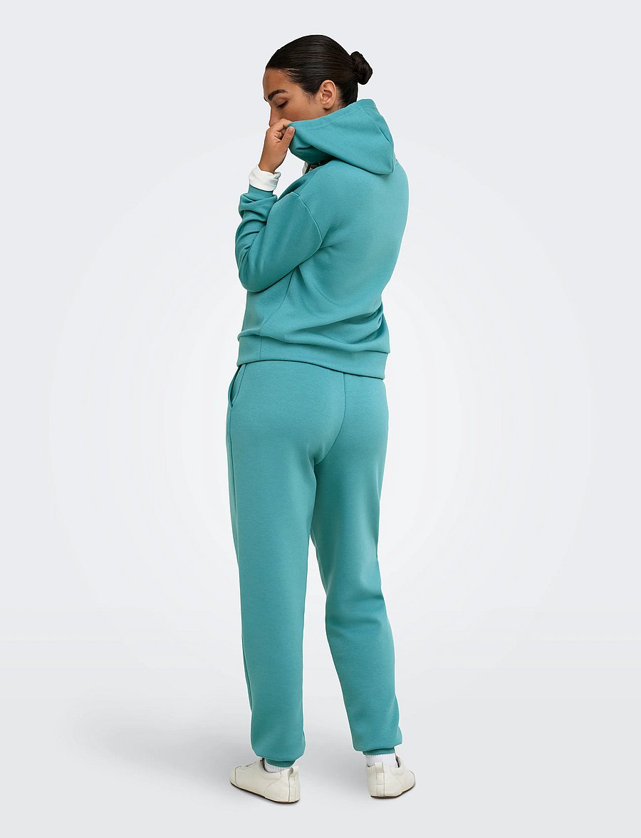 Only Play - ONPLOUNGE HOOD LS SWT NOOS - overdele - brittany blue - 3