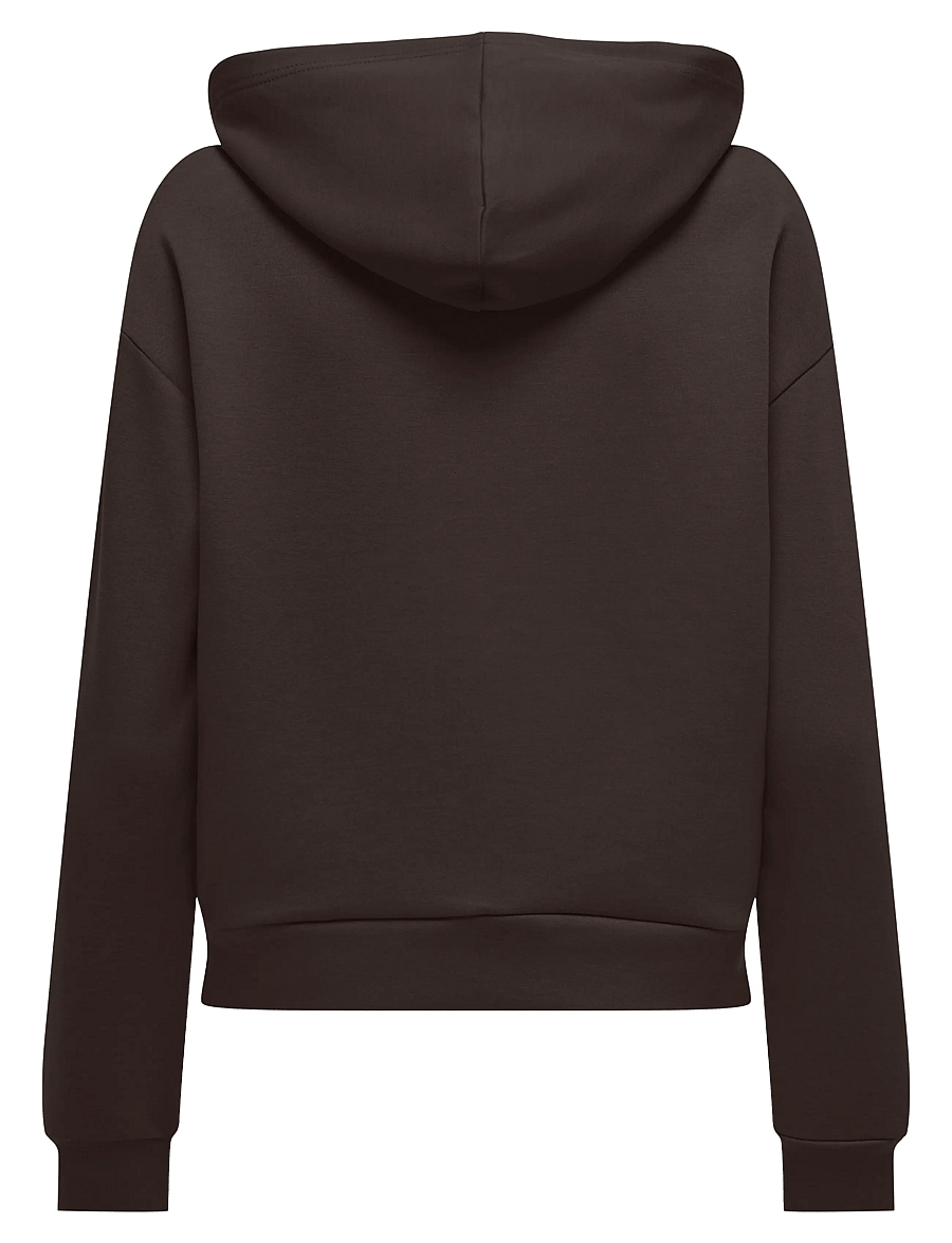 Only Play - ONPLOUNGE HOOD LS SWT NOOS - sweatshirts - chocolate torte - 2