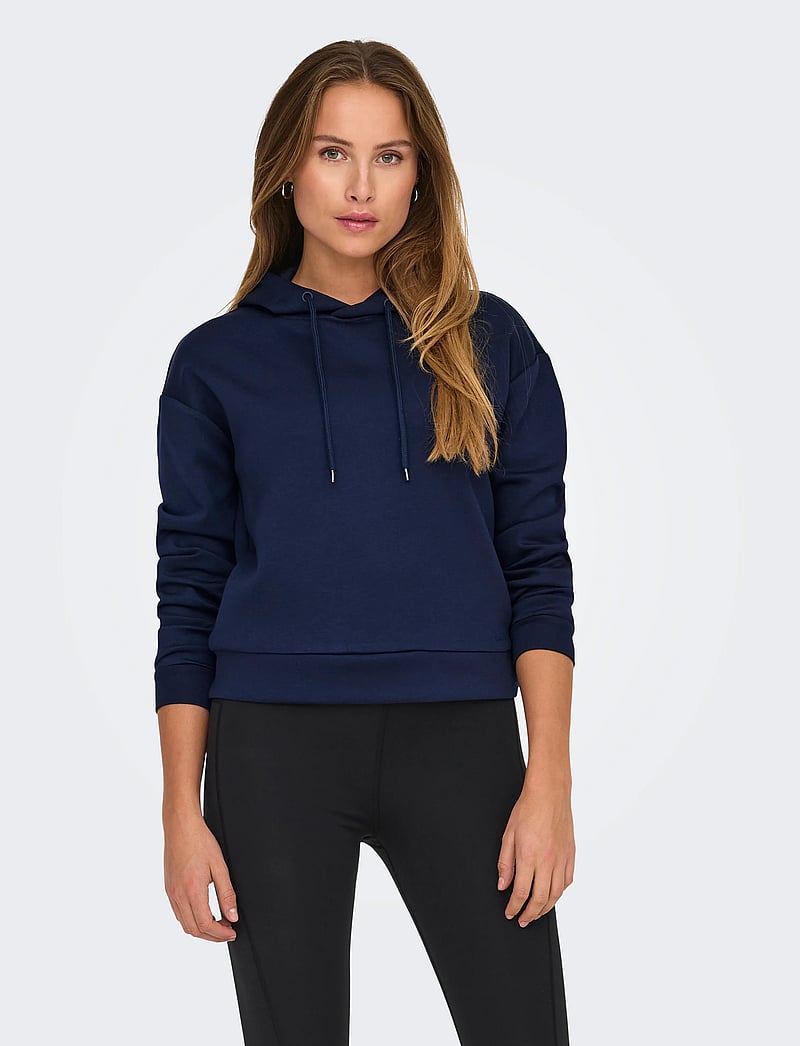Only Play - ONPLOUNGE HOOD LS SWT NOOS - tops - maritime blue - 0