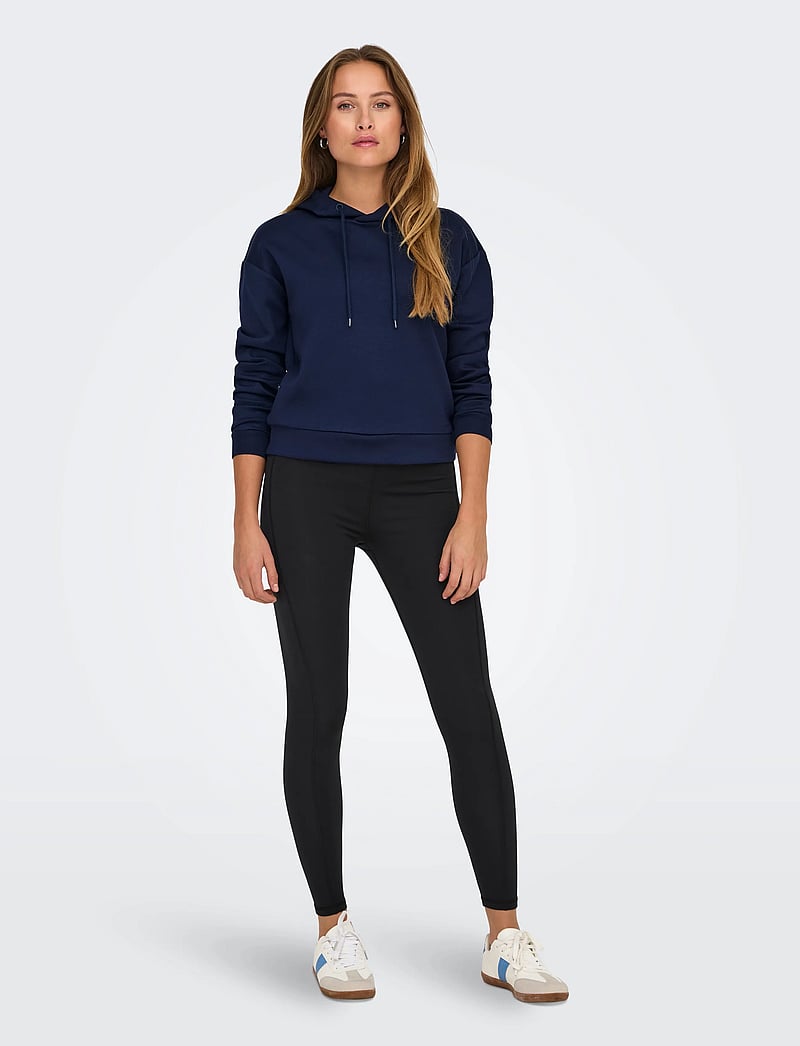 Only Play - ONPLOUNGE HOOD LS SWT NOOS - tops - maritime blue - 4