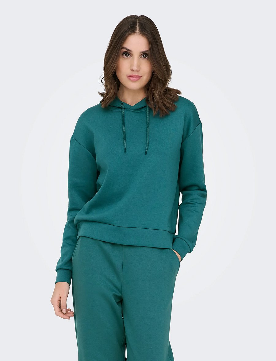 Only Play - ONPLOUNGE HOOD LS SWT NOOS - sweatshirts - mediterranea - 0
