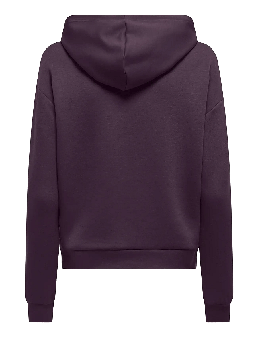 Only Play - ONPLOUNGE HOOD LS SWT NOOS - sweatshirts - plum perfect - 2