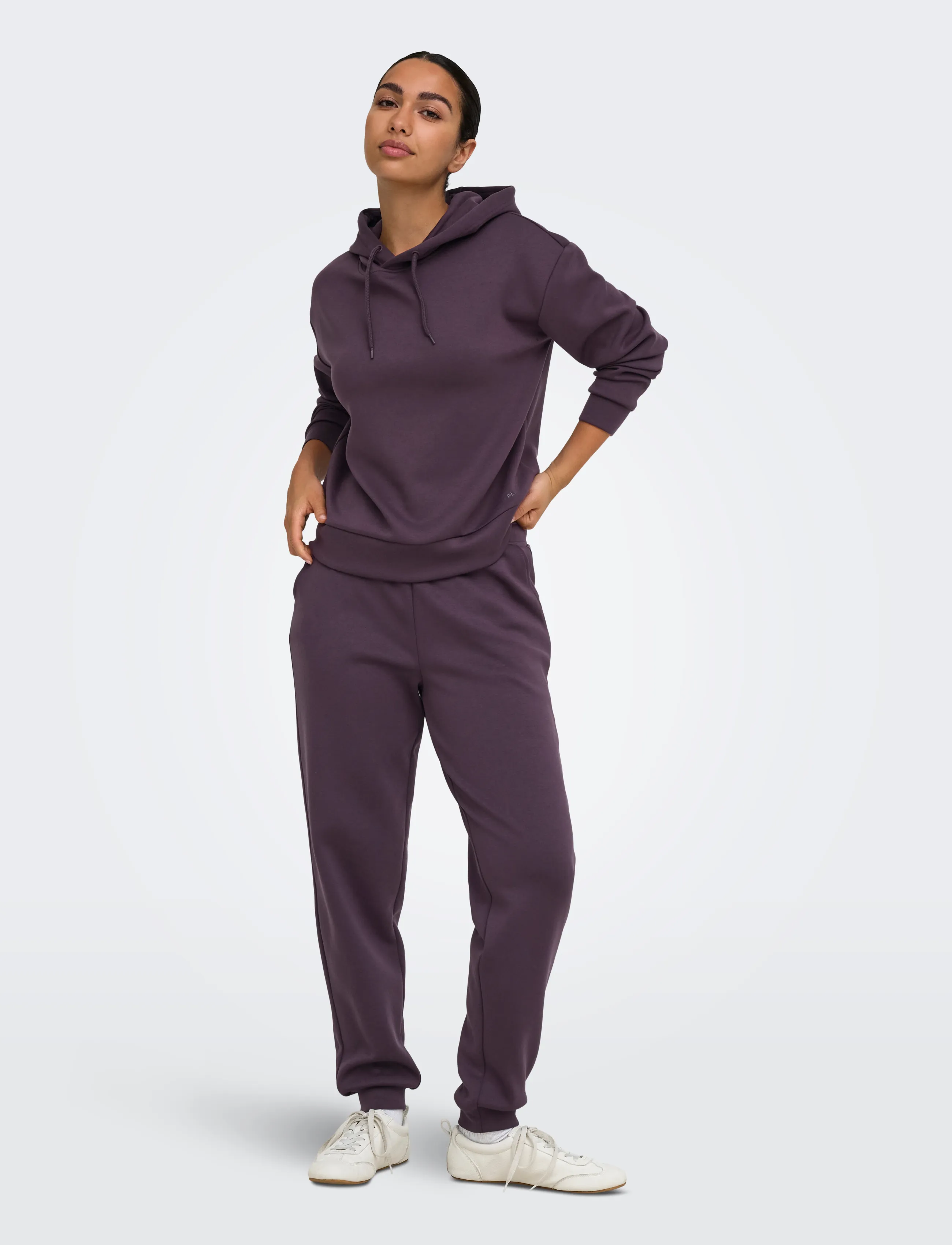 Only Play - ONPLOUNGE HOOD LS SWT NOOS - tops - plum perfect - 4