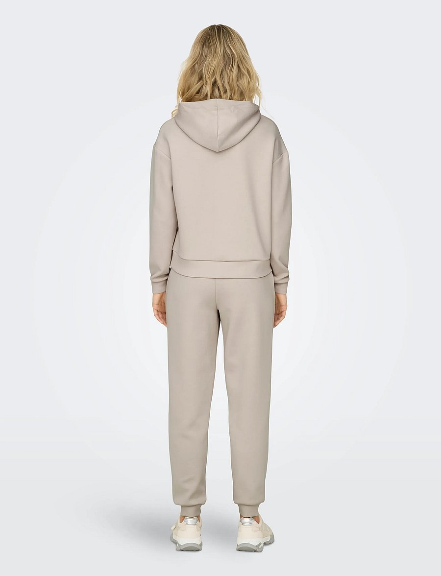 Only Play - ONPLOUNGE HOOD LS SWT NOOS - sweatshirts - pumice stone - 5