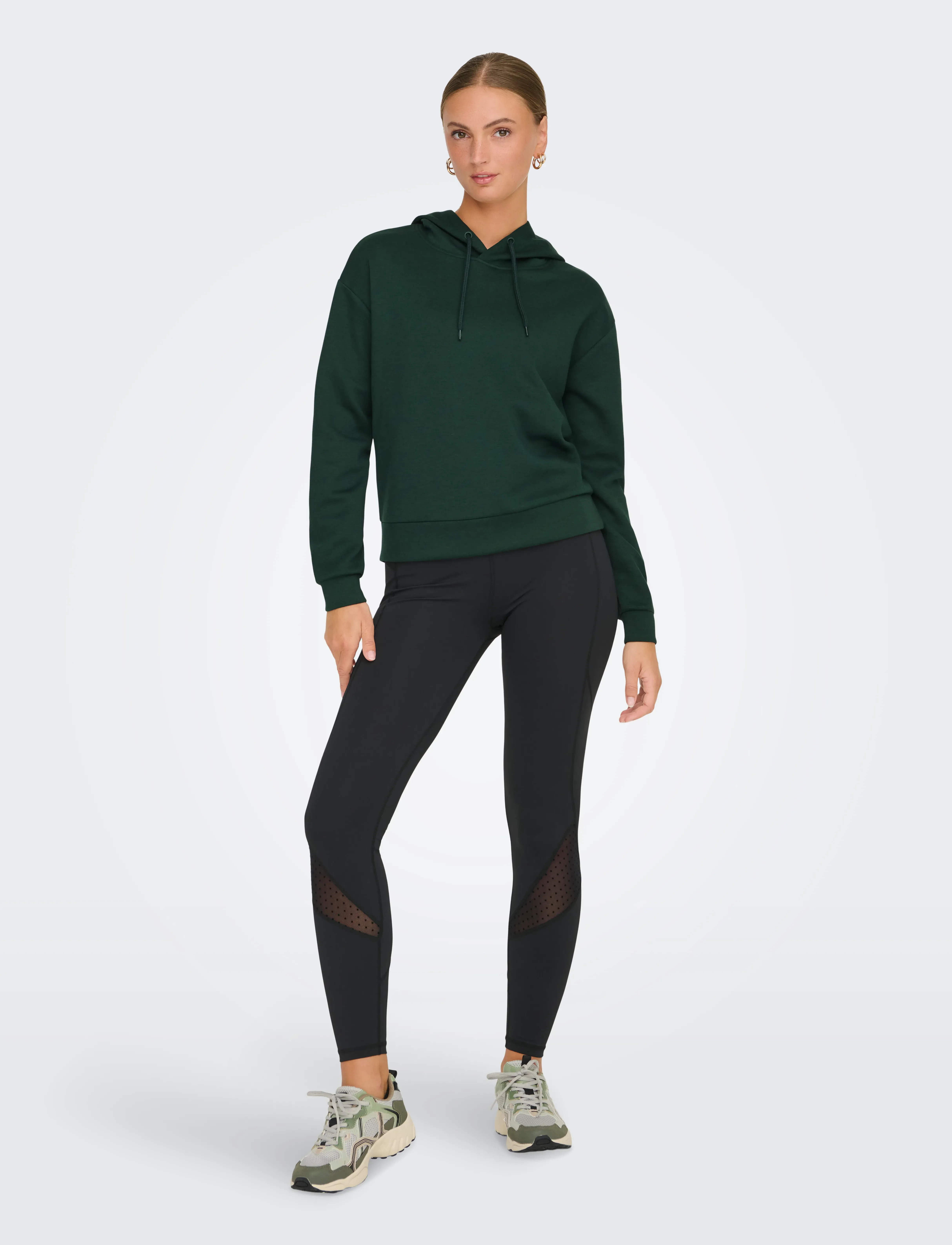 Only Play - ONPLOUNGE HOOD LS SWT NOOS - oberteile - scarab - 4