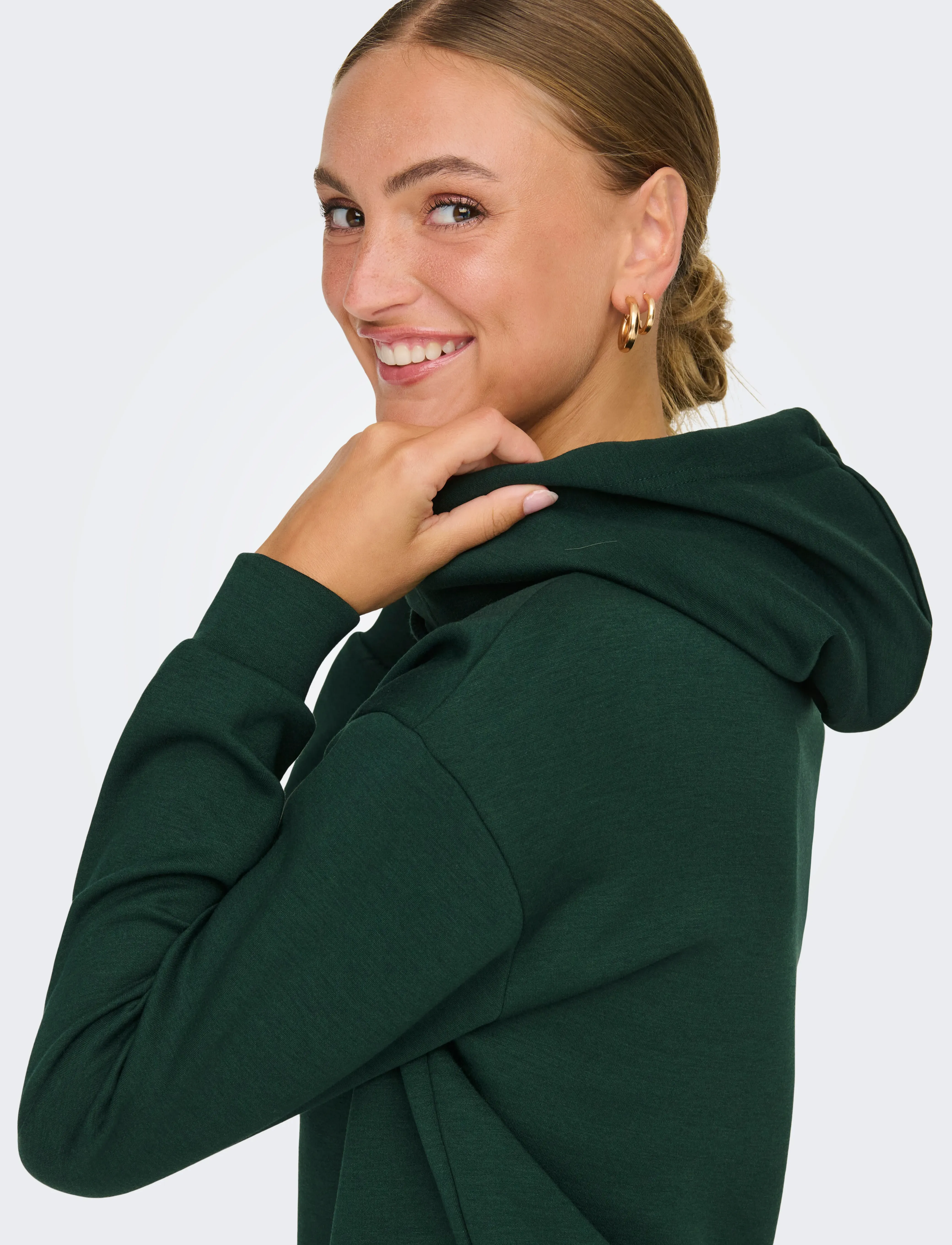 Only Play - ONPLOUNGE HOOD LS SWT NOOS - oberteile - scarab - 5