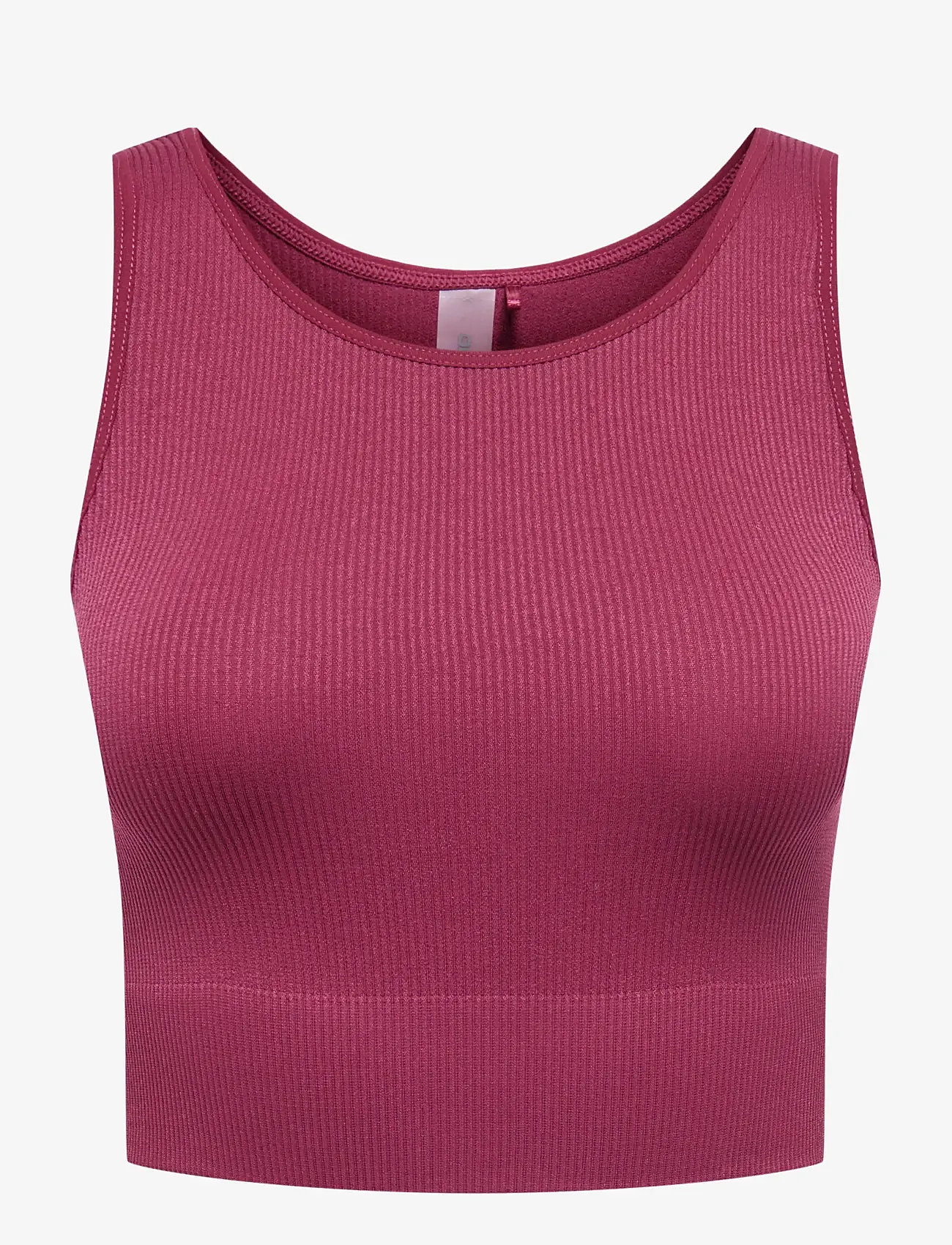 Only Play - ONPJAIA UN SL SEAM SHORT TOP NOOS - crop-tops - beaujolais - 1