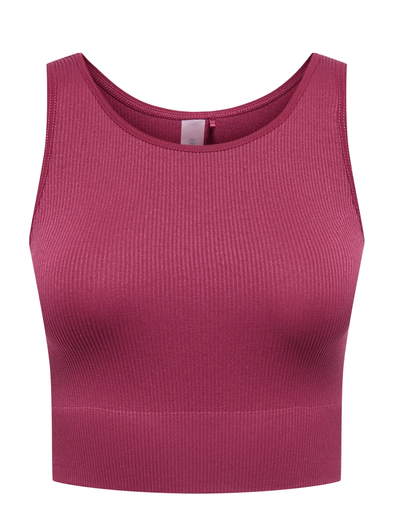 Only Play ONPJAIA UN SL SEAM SHORT TOP NOOS - Tøj - BEAUJOLAIS / burgundy