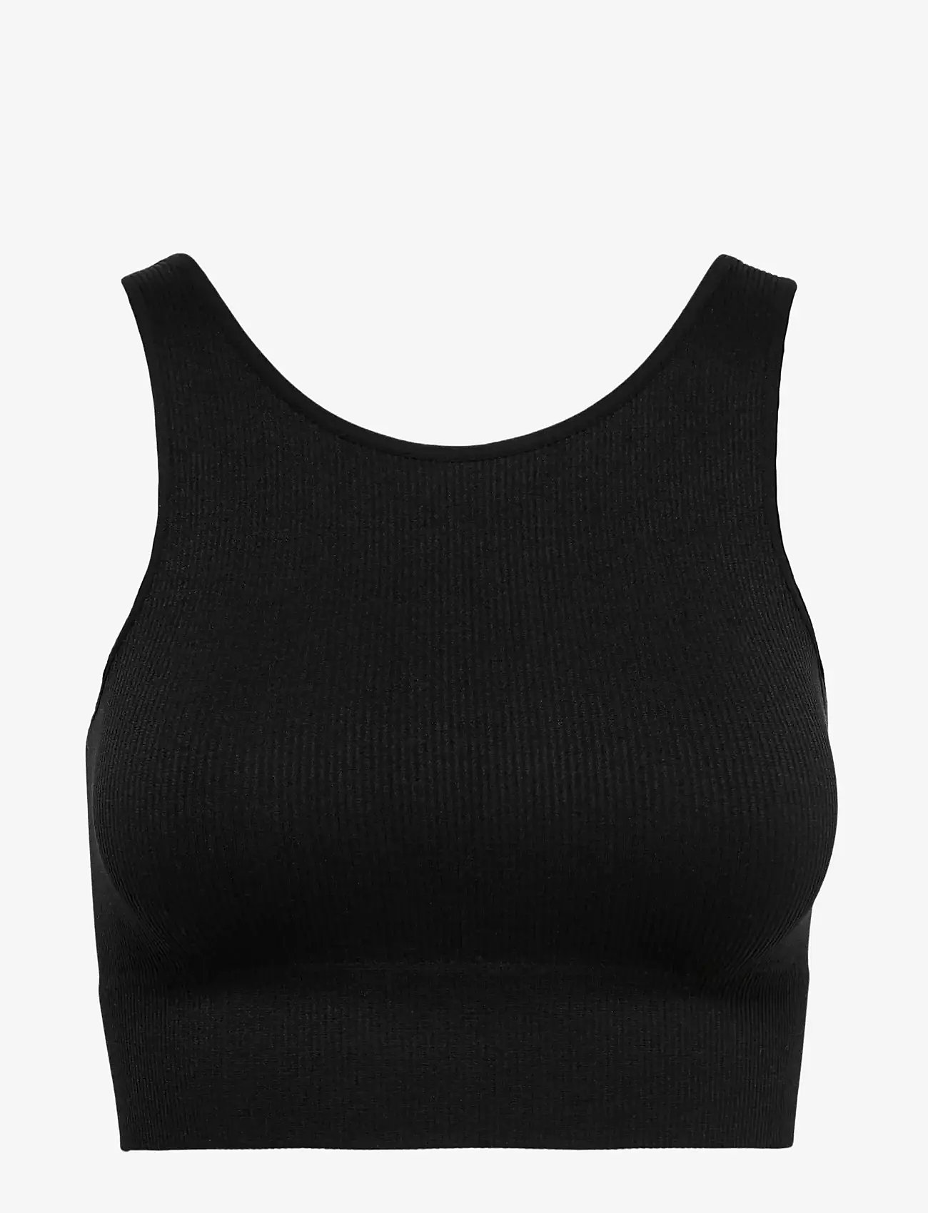 Only Play - ONPJAIA LIFE UN SL SEAM SHORT TOP - crop-tops - black - 1