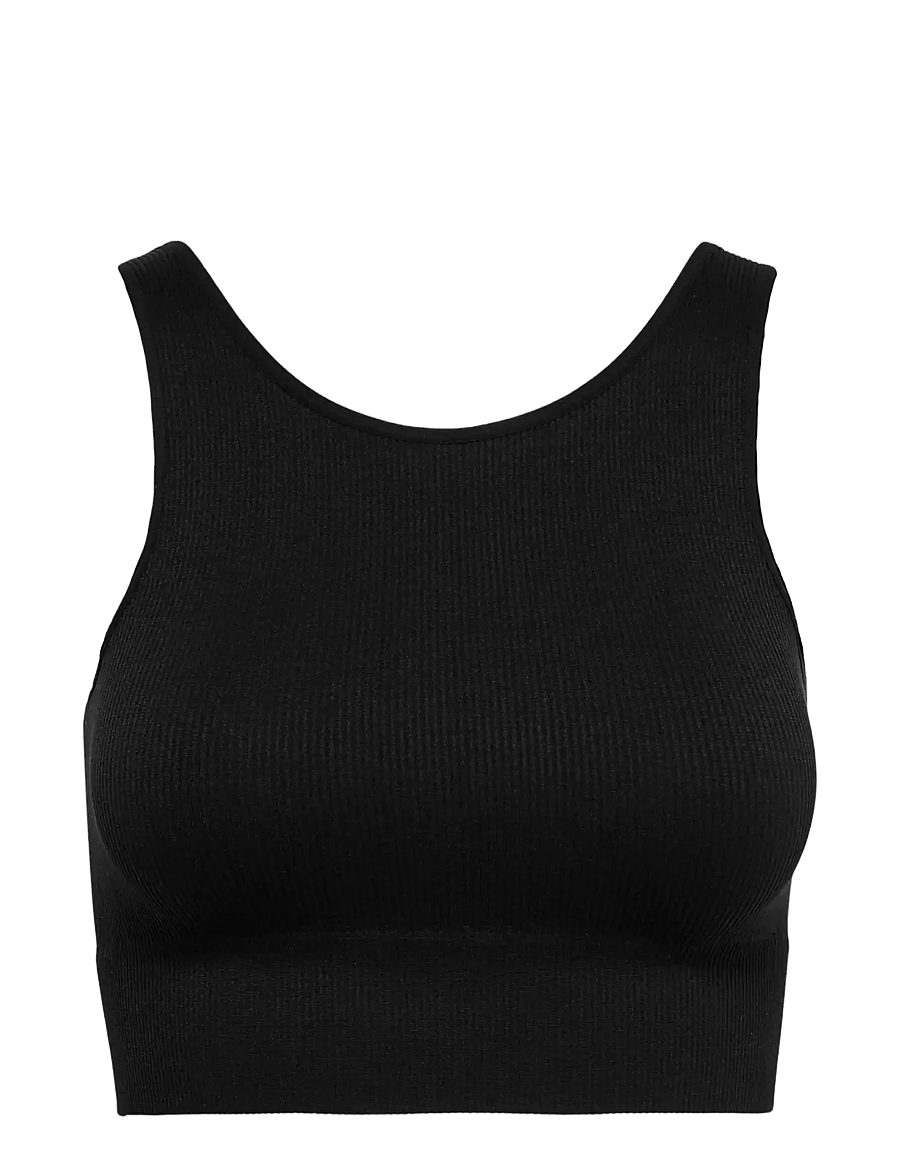 Only Play - ONPJAIA UN SL SEAM SHORT TOP NOOS - podkoszulki bez rękawów - black - 1
