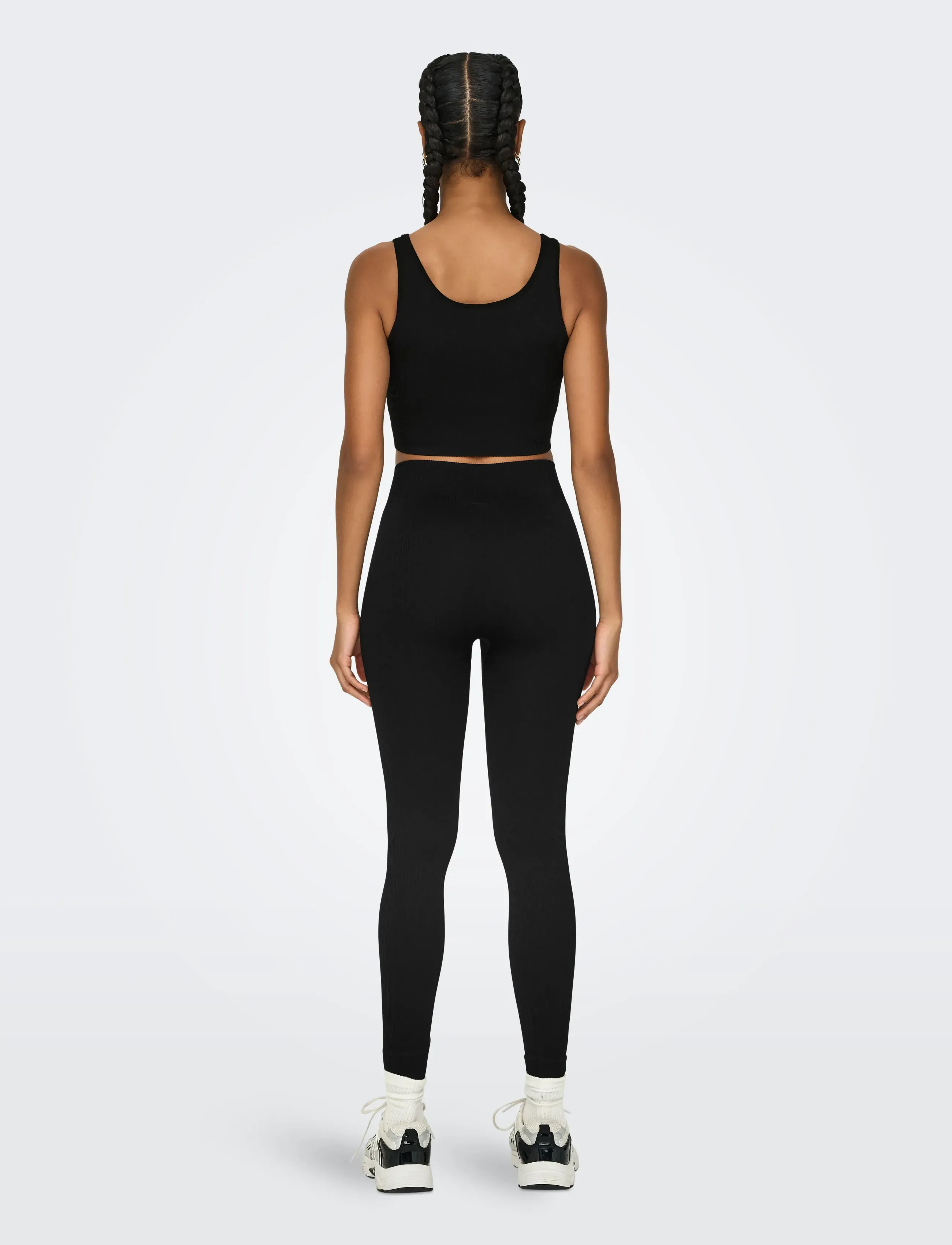 Only Play - ONPJAIA UN SL SEAM SHORT TOP NOOS - podkoszulki bez rękawów - black - 3