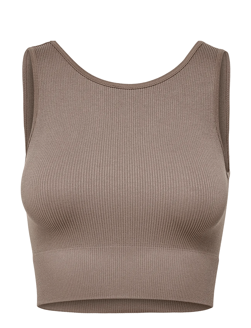 Only Play - ONPJAIA LIFE UN SL SEAM SHORT TOP NOOS - linnen - falcon - 0