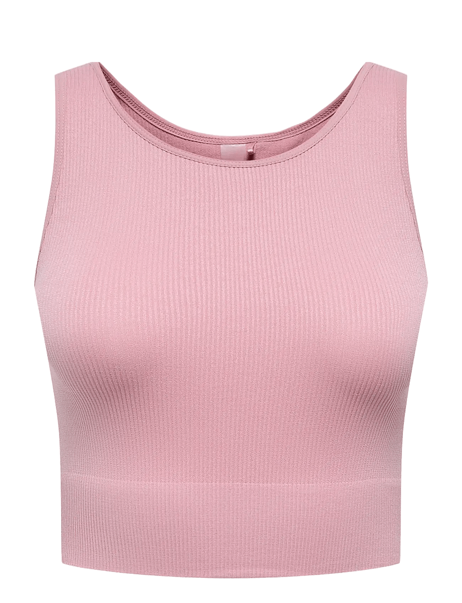 Only Play - ONPJAIA UN SL SEAM SHORT TOP NOOS - crop-tops - lilas - 1