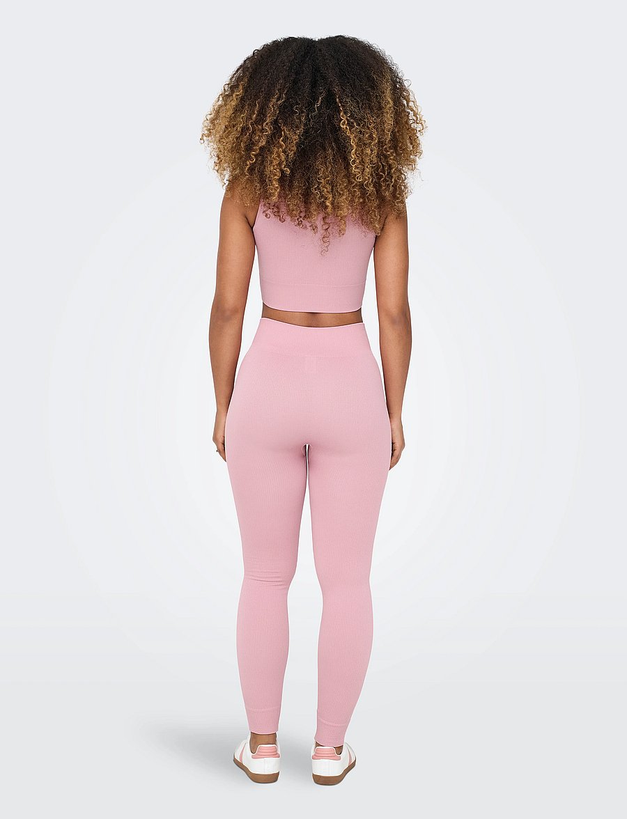 Only Play - ONPJAIA UN SL SEAM SHORT TOP NOOS - crop-tops - lilas - 3