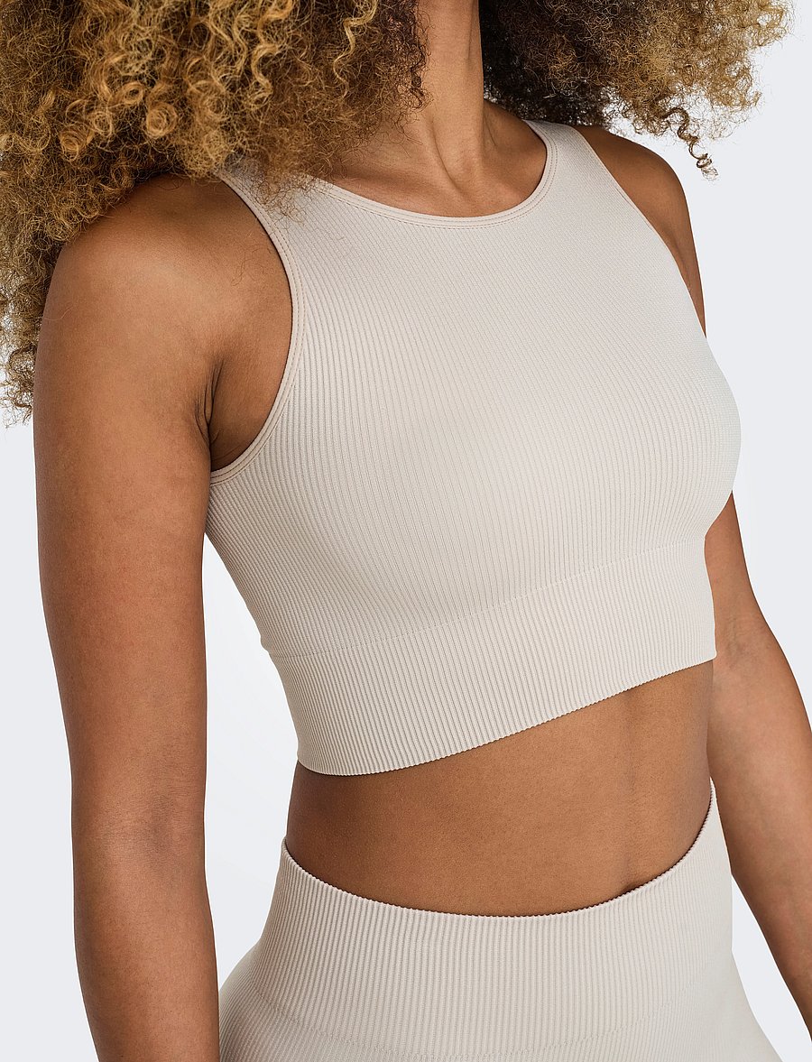 Only Play - ONPJAIA UN SL SEAM SHORT TOP NOOS - tanktops - nacreous cloud - 4